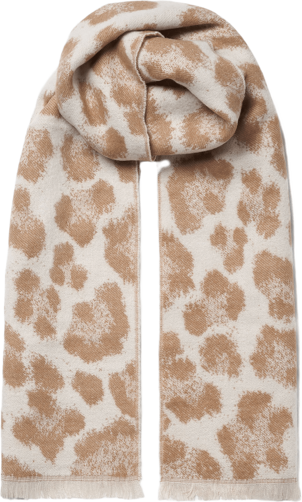 Leopardmönstrad scarf IDA