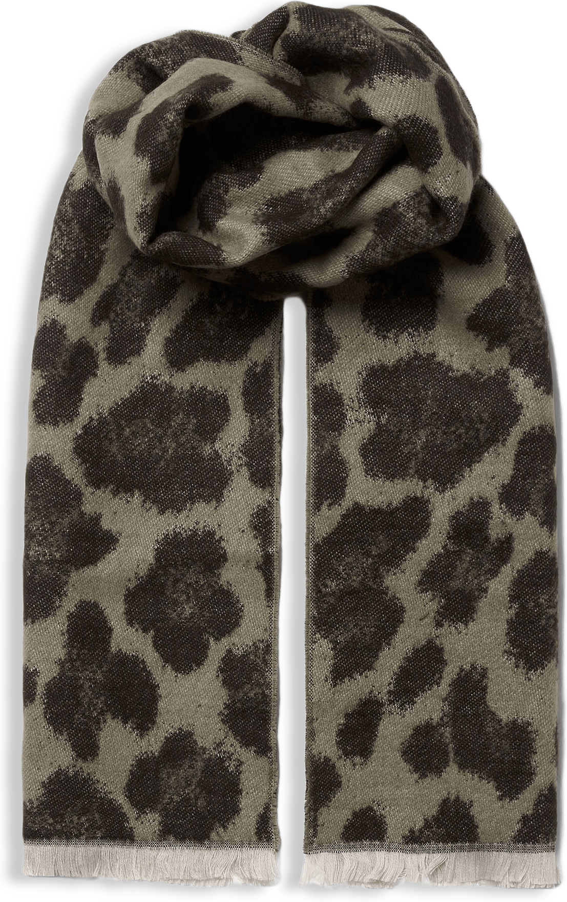 Leopardmönstrad scarf IDA