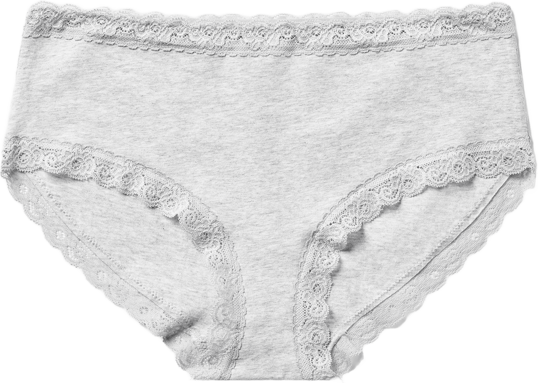 Hipstertrosa i bomull MONA, från Å WOMAN, i färgen Grey Melange.