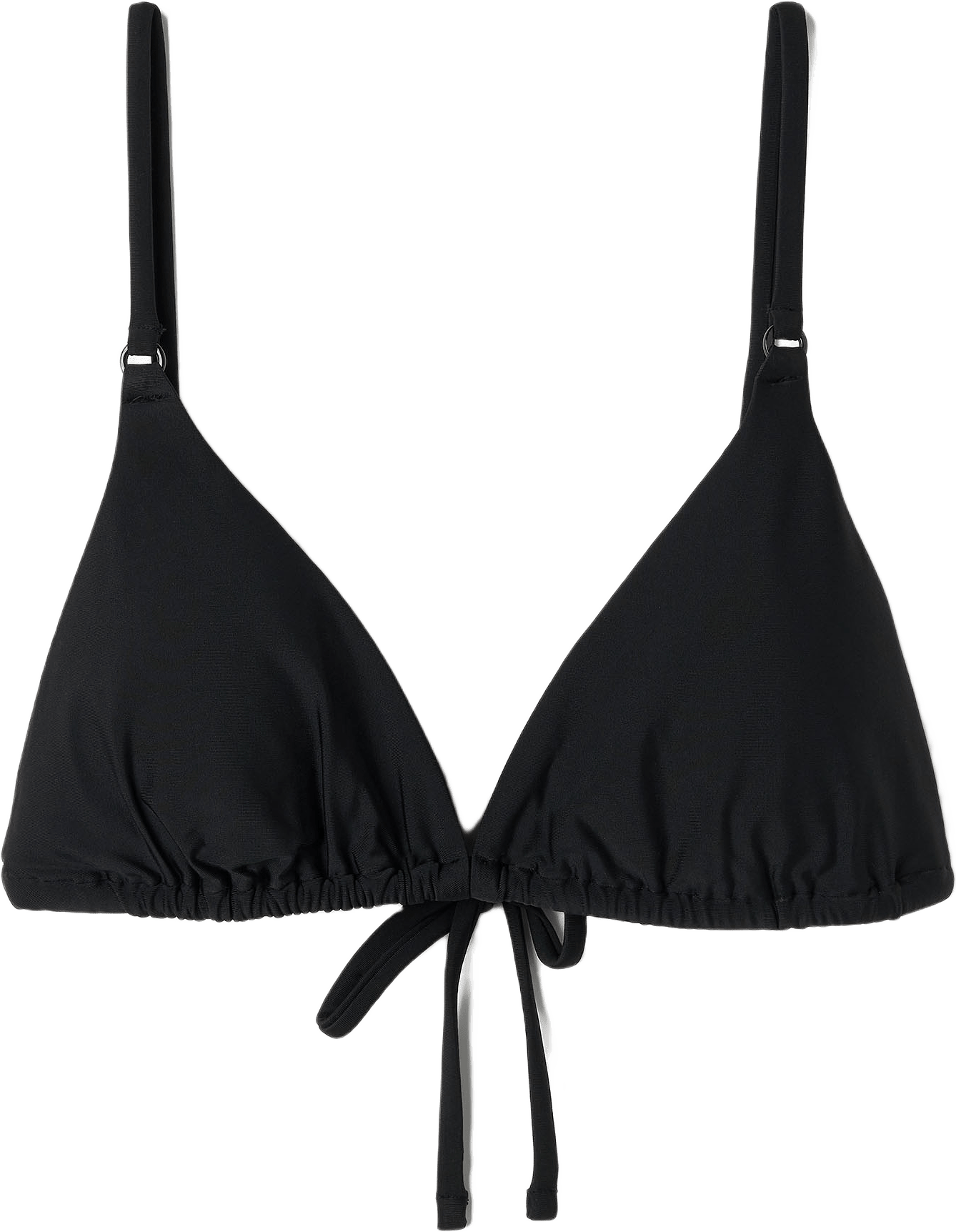 Bikinitopp med knytband SOFIA, från Å WOMAN, i färgen Black.