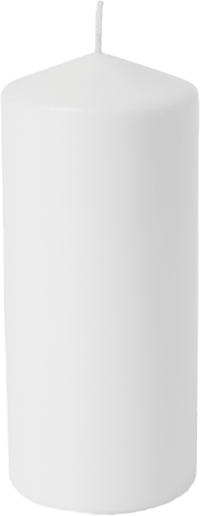 Blockljus 15 cm, från Åhléns Home, i färgen White.