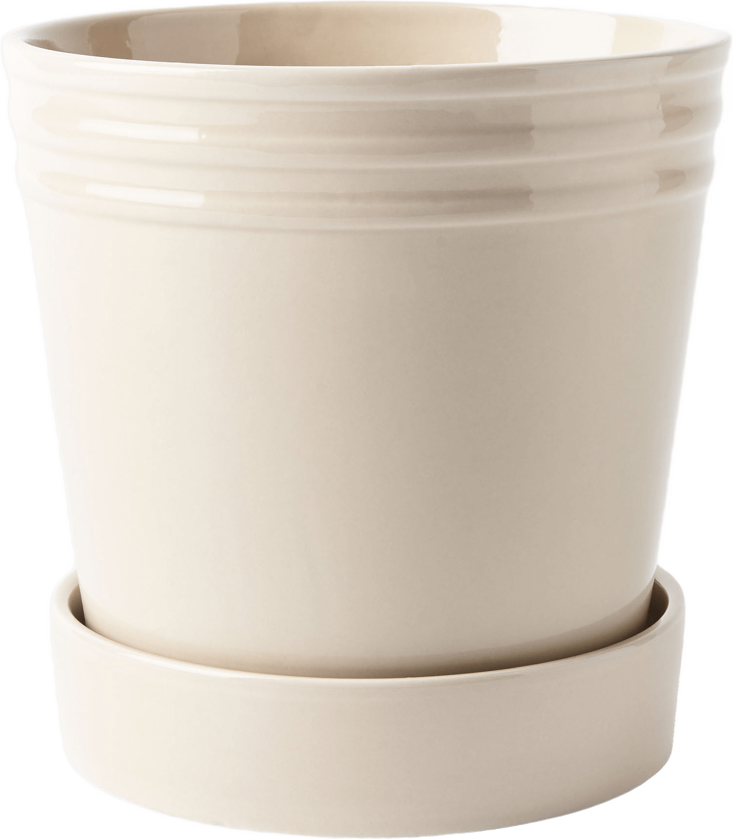 Kruka med fat ALVE 17,5 cm