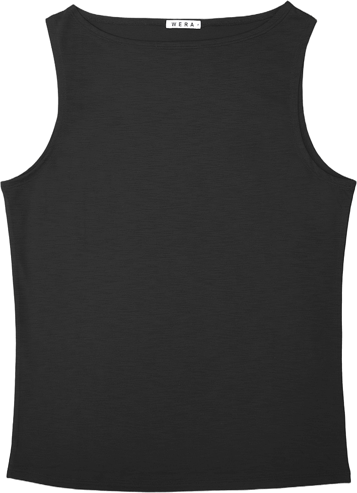 Elastiskt linne ALEXIA, från Wera, i färgen Black.