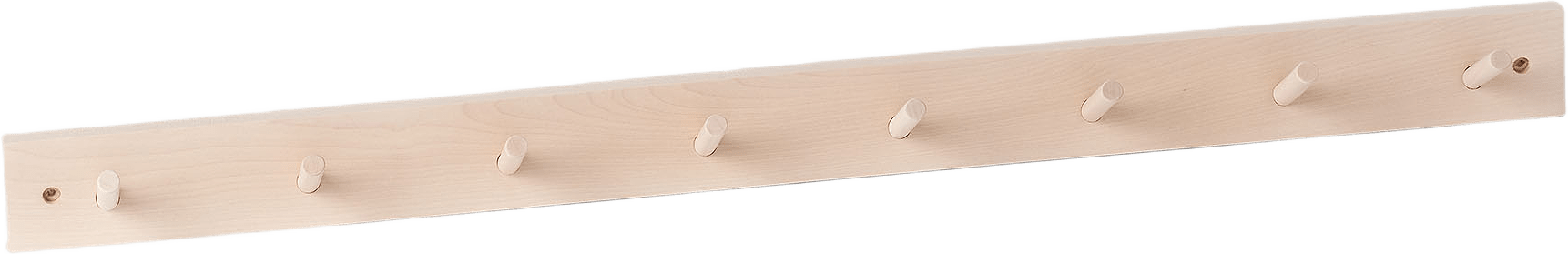 Kroklist MILIO 8 krokar, från Åhléns Home, i färgen Natural.