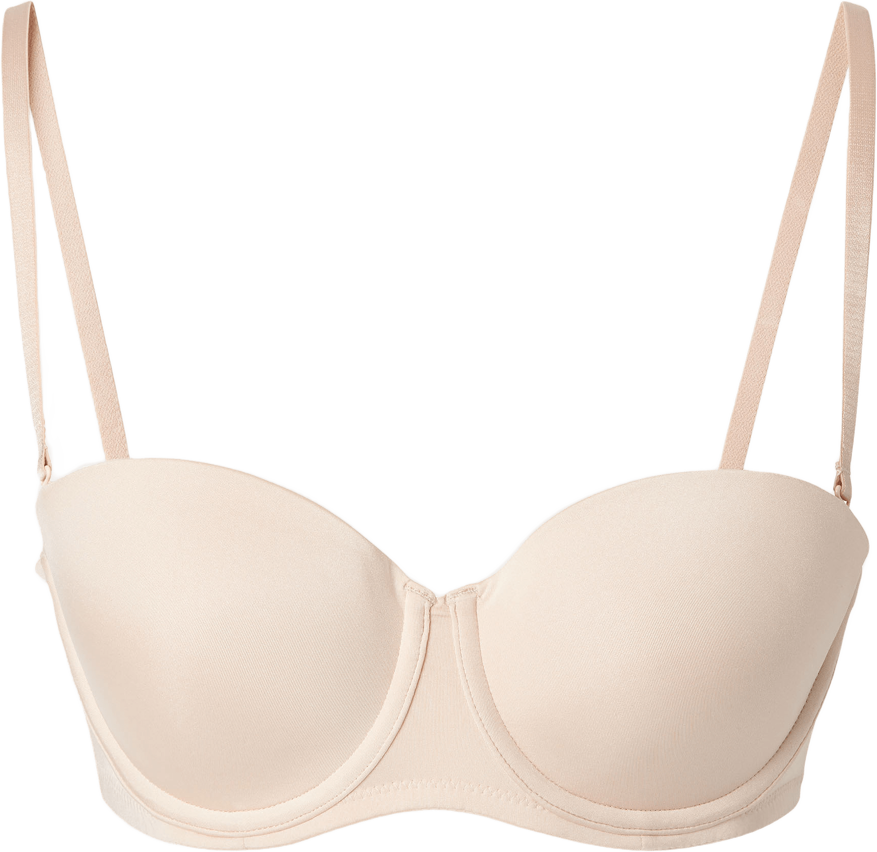 BH bandeau ANNE, från Å WOMAN, i färgen Beige.