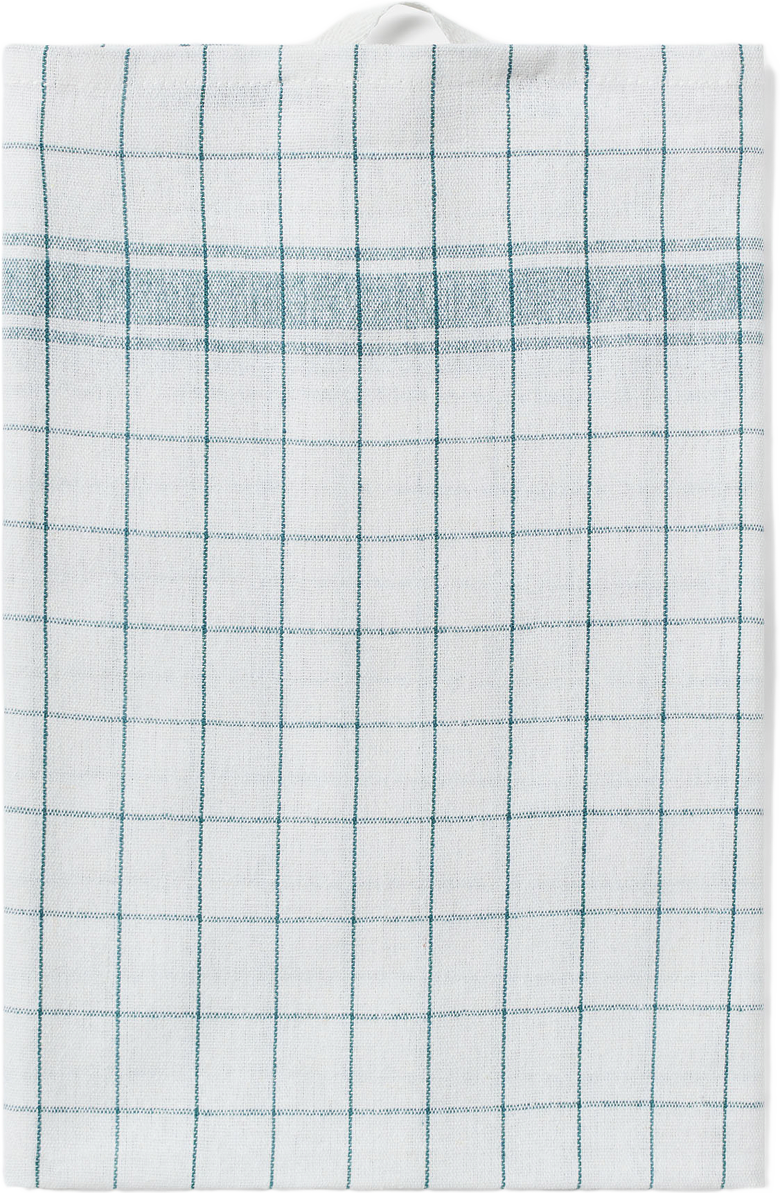 Kökshandduk i linnemix Morberg x Åhléns 50x70 cm, från Åhléns Home, i färgen Green.