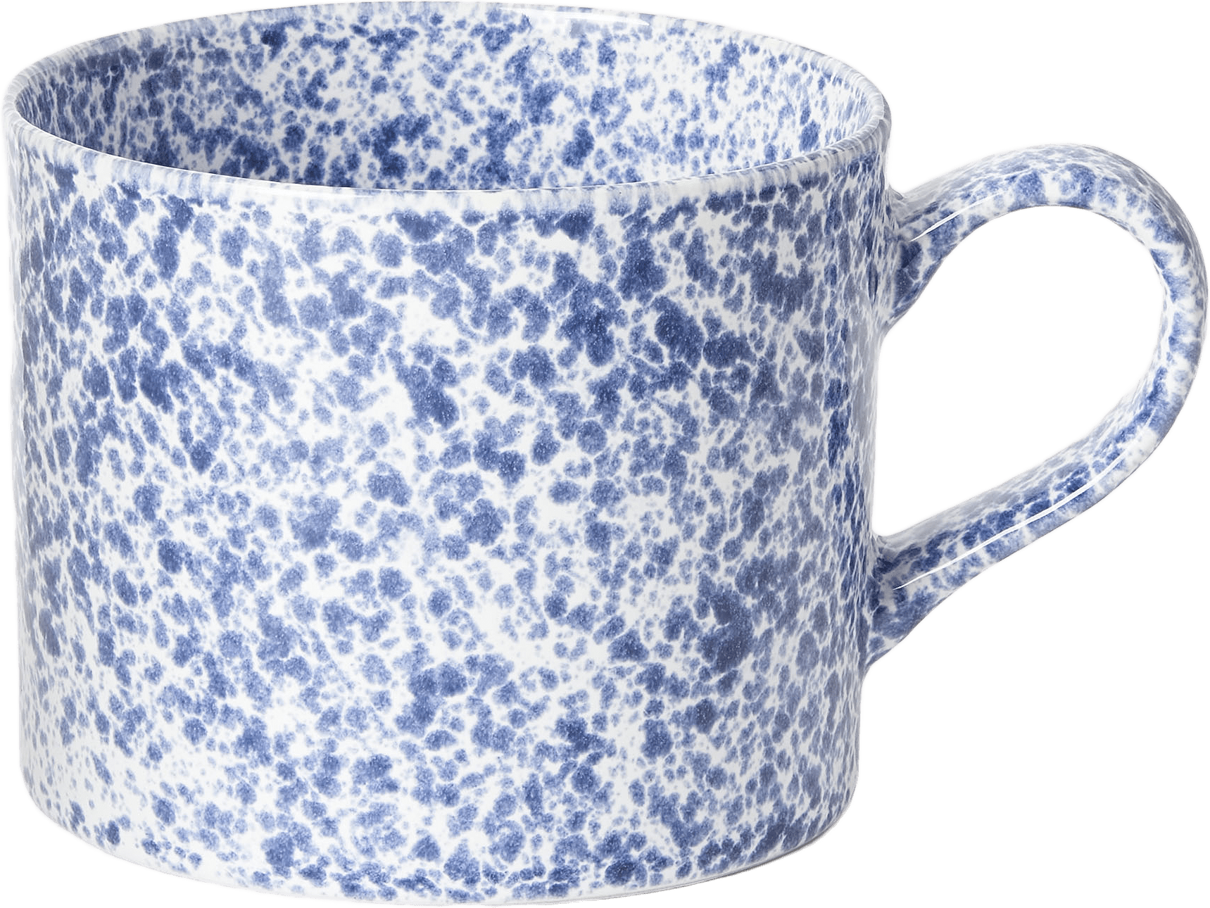 Mugg i stengods RAIN, från Åhléns Home, i färgen Blue.