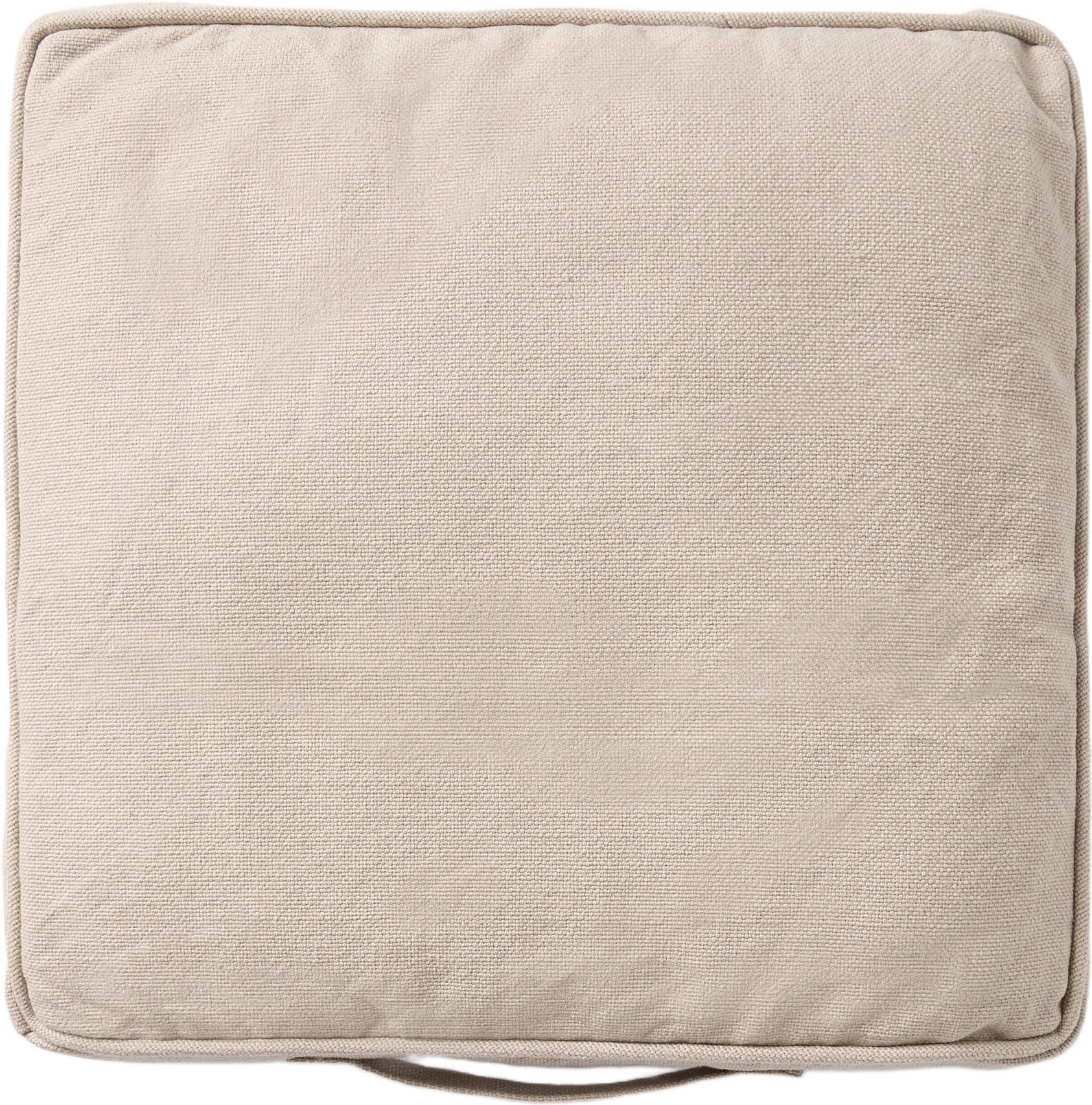Sittdyna med handtag BILL 40x40 cm, från Åhléns Home, i färgen Beige.