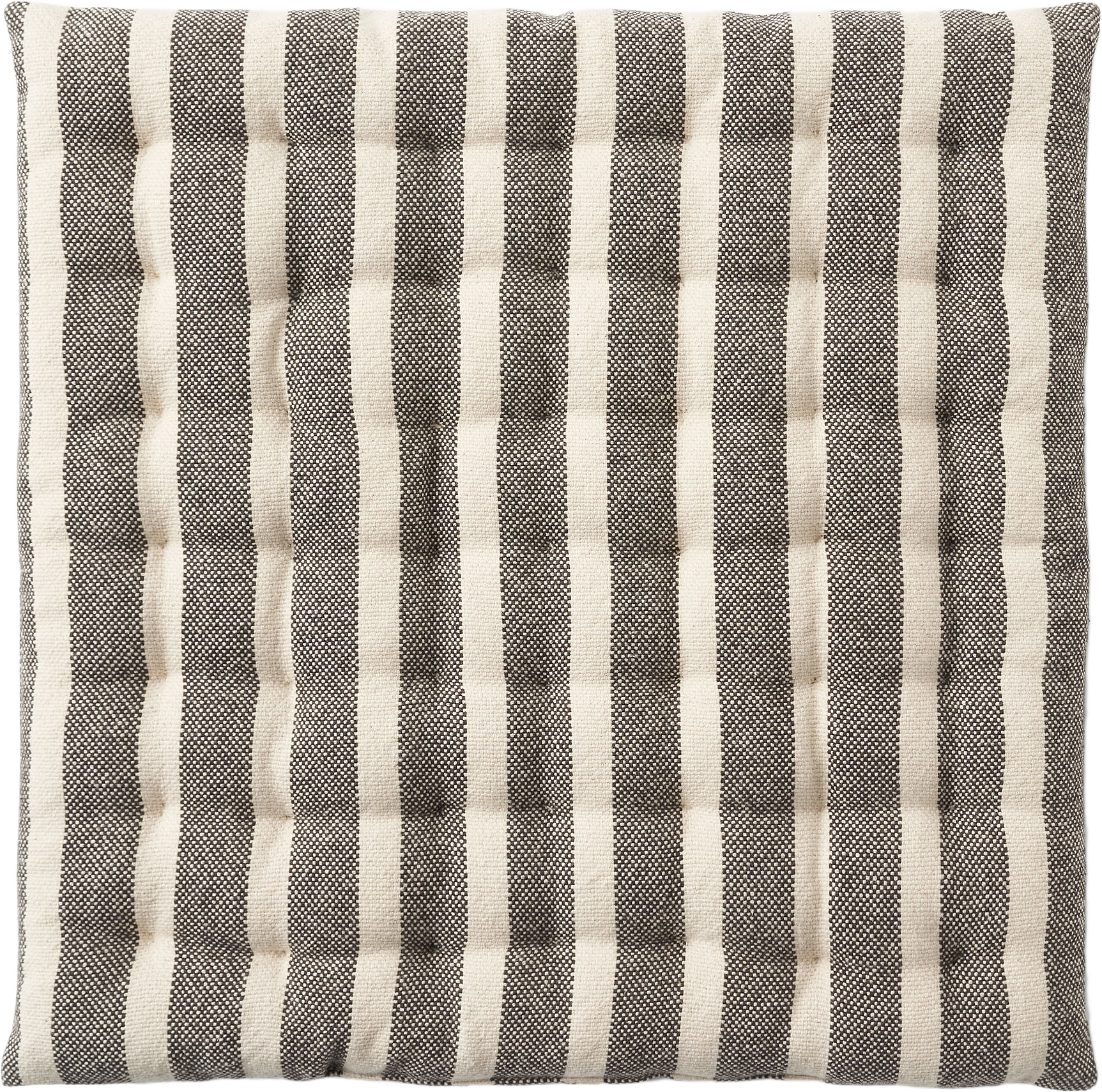 Sittdyna med tuftningar BILL 40x40 cm, från Åhléns Home, i färgen Black.