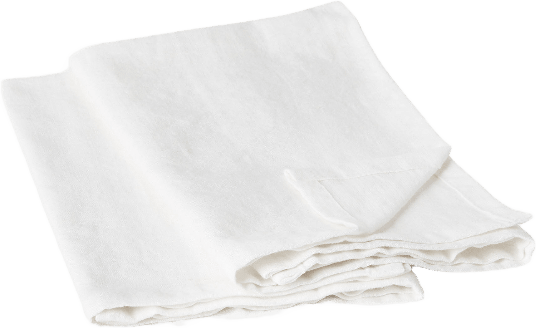Servetter i linnemix LINO, 2-pack, från Åhléns Home, i färgen White.