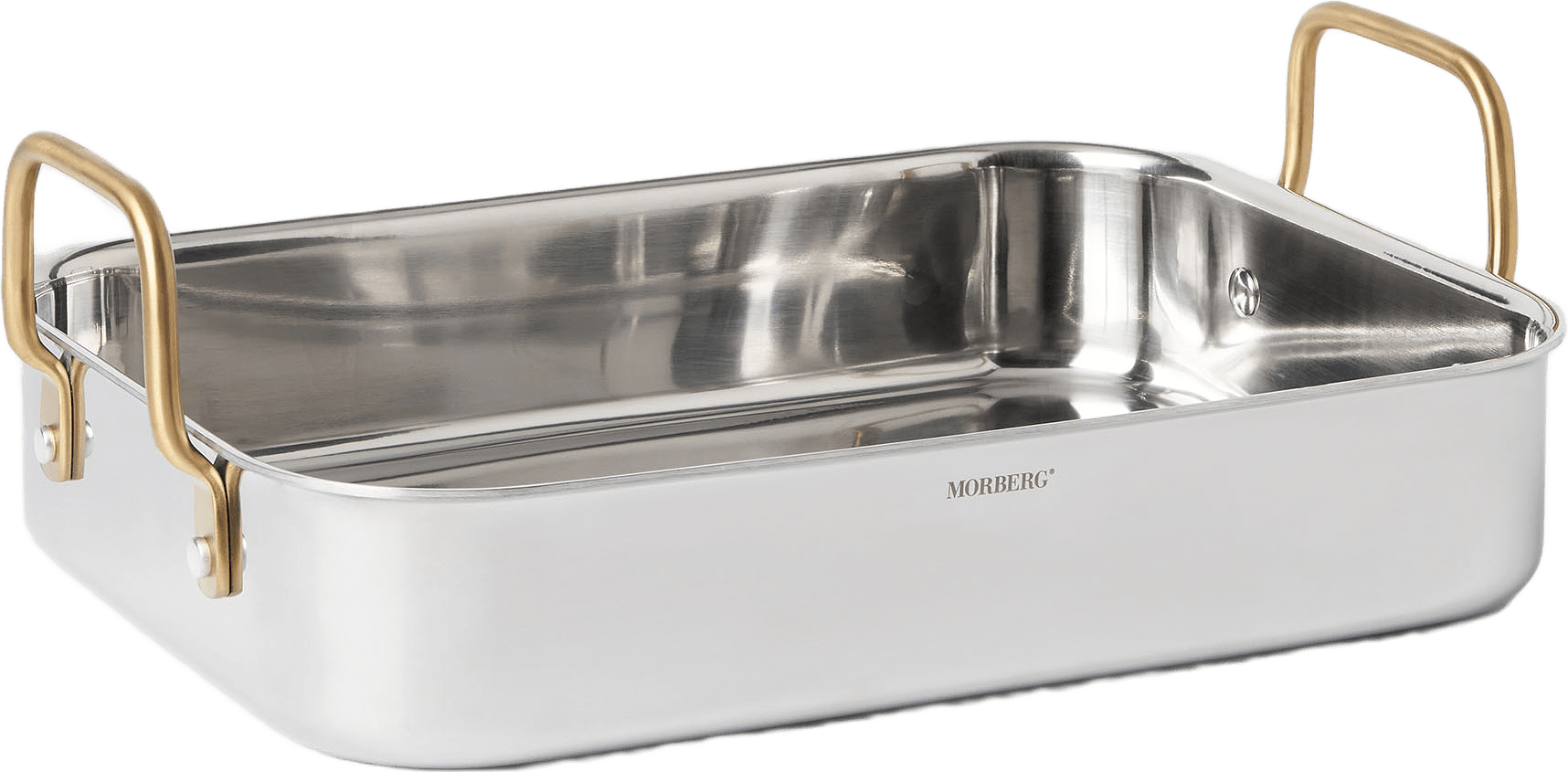 Ugnsform med handtag Morberg x Åhléns 37x28 cm, från Åhléns Home, i färgen Silver.
