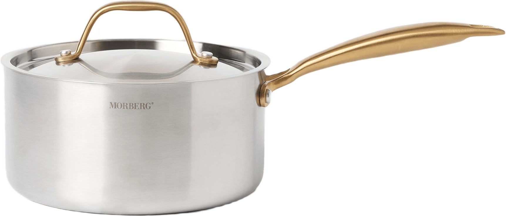 Kastrull Morberg x Åhléns 2 L, från Åhléns Home, i färgen Silver.