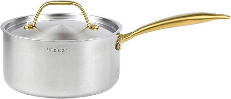 Kastrull Morberg x Åhléns 2 L, från Åhléns Home, i färgen Silver.
