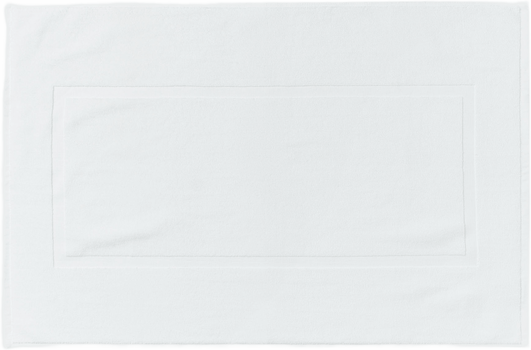 Badrumsmatta i frotté 50x70 cm, från Åhléns Home, i färgen White.