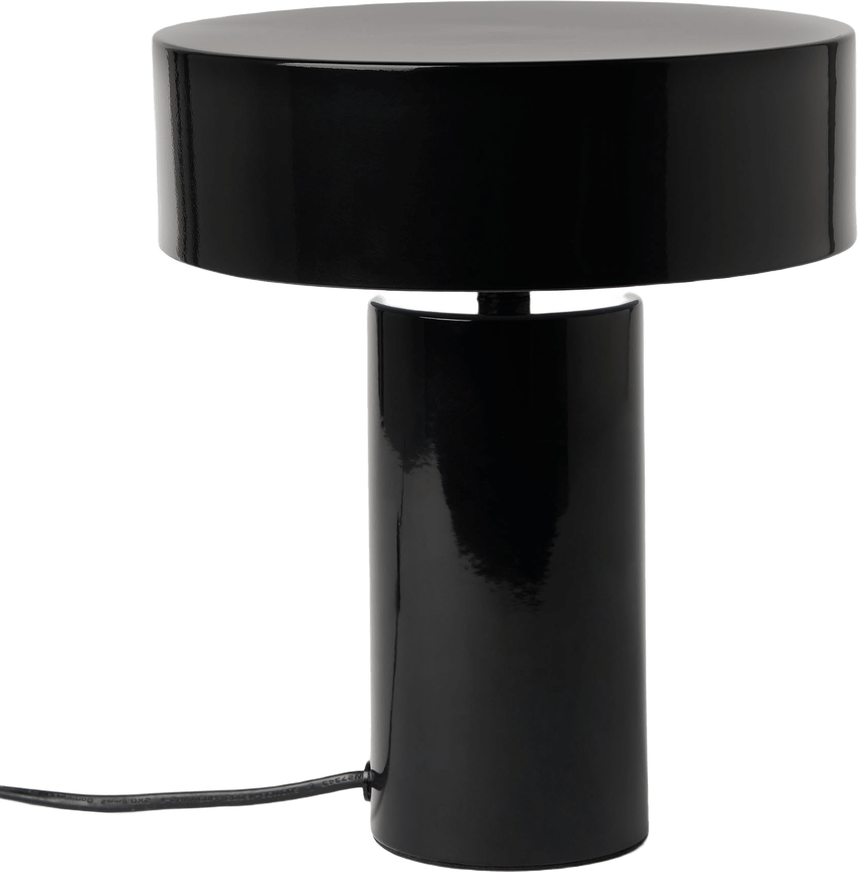 Bordslampa i metall THEA 20 cm, från Åhléns Home, i färgen Black.