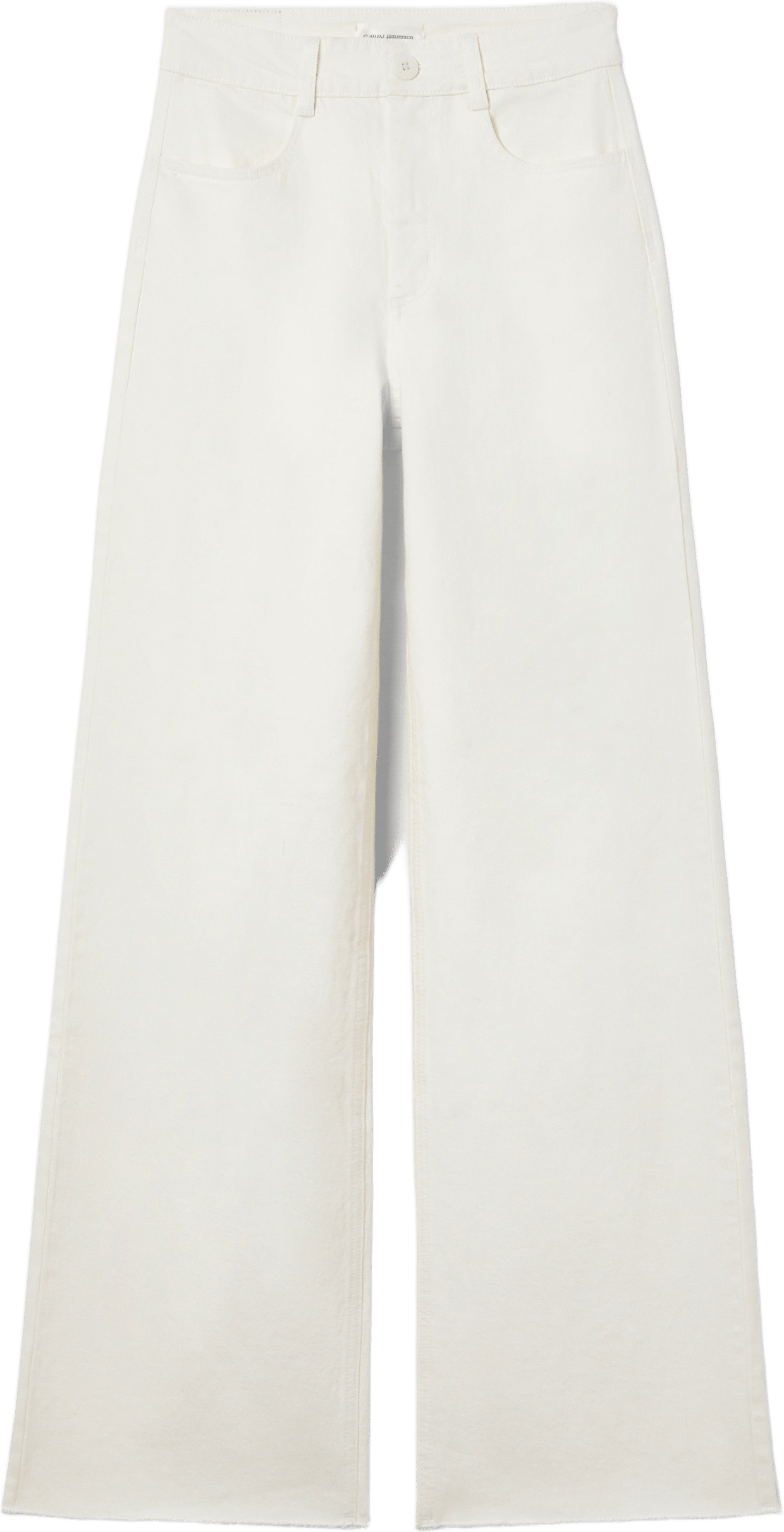 Vida byxor med hög midja IKA, från Carin Wester, i färgen White.