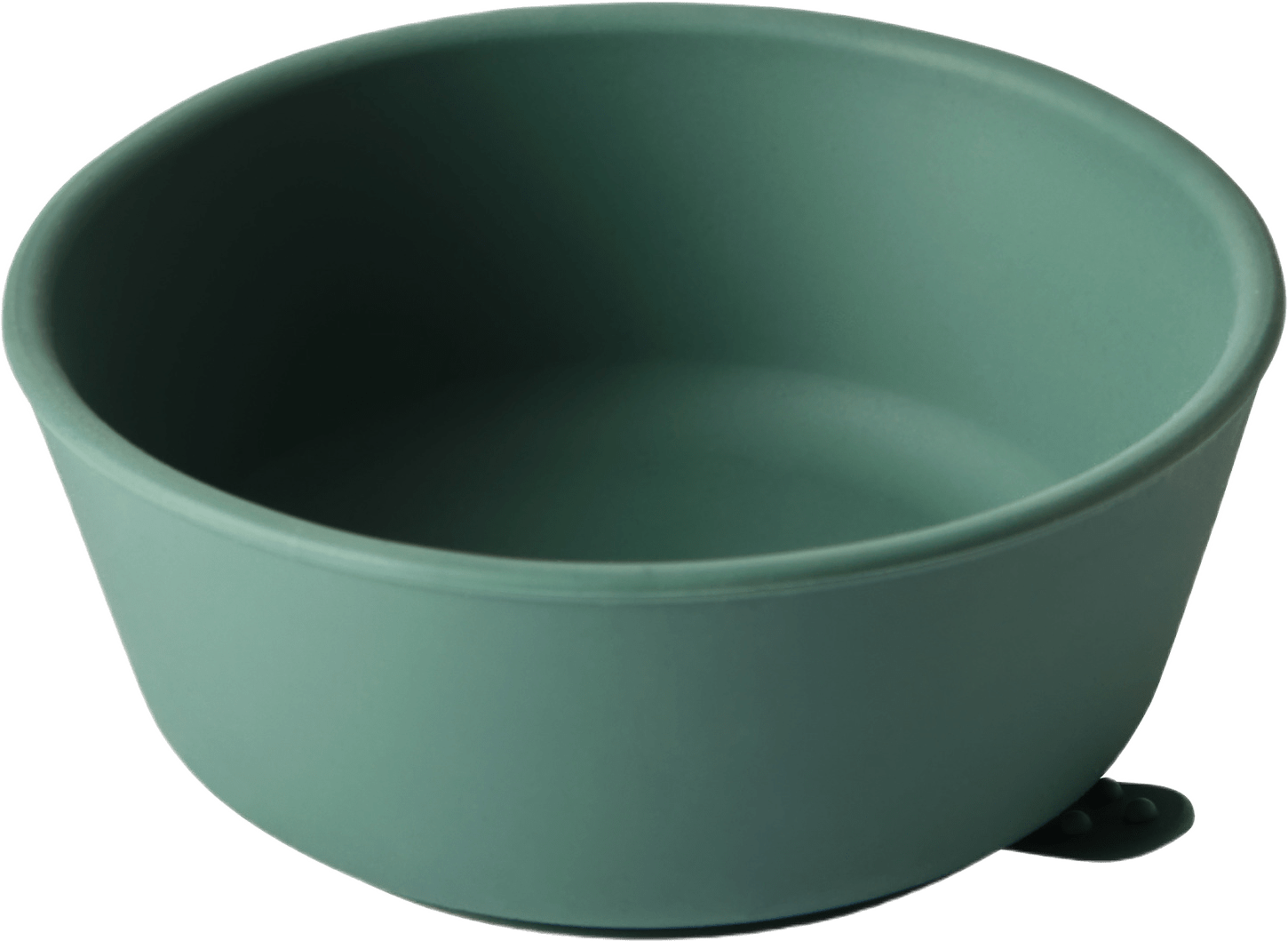 Skål i silikon, från Åhléns, i färgen Green.