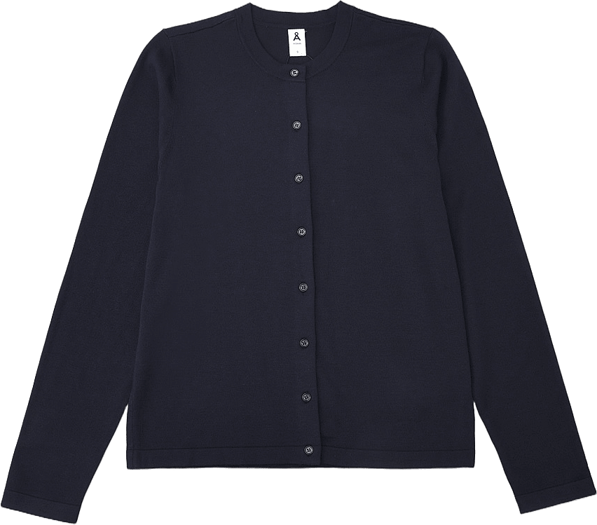 Cardigan INGRID, från Å WOMAN, i färgen Navy.