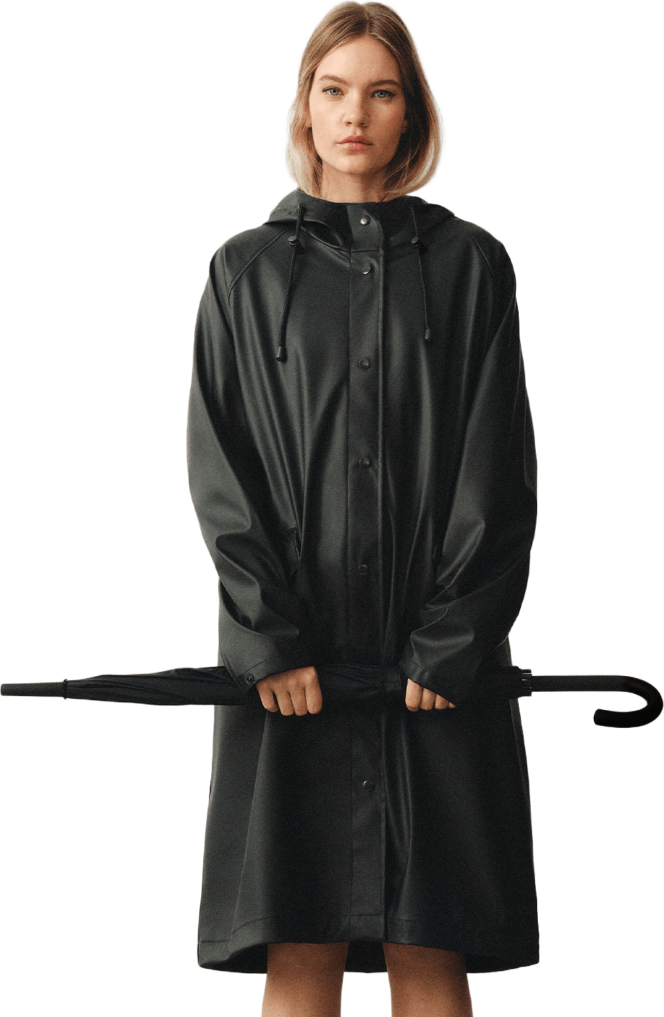 Regnjacka HEAVEN, från Å WOMAN, i färgen Navy.