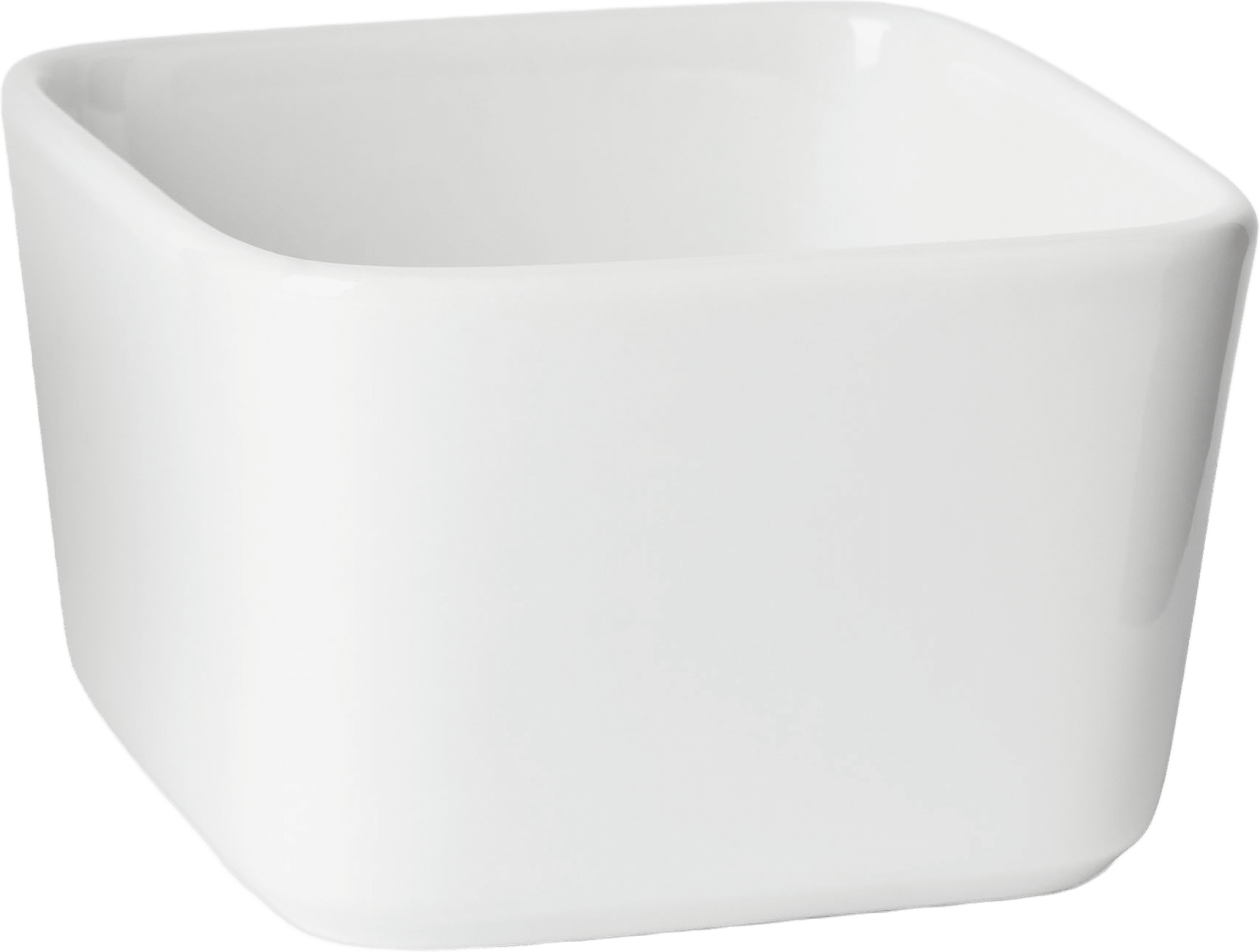 Fyrkantig skål BISTRO, från Åhléns Home, i färgen White.