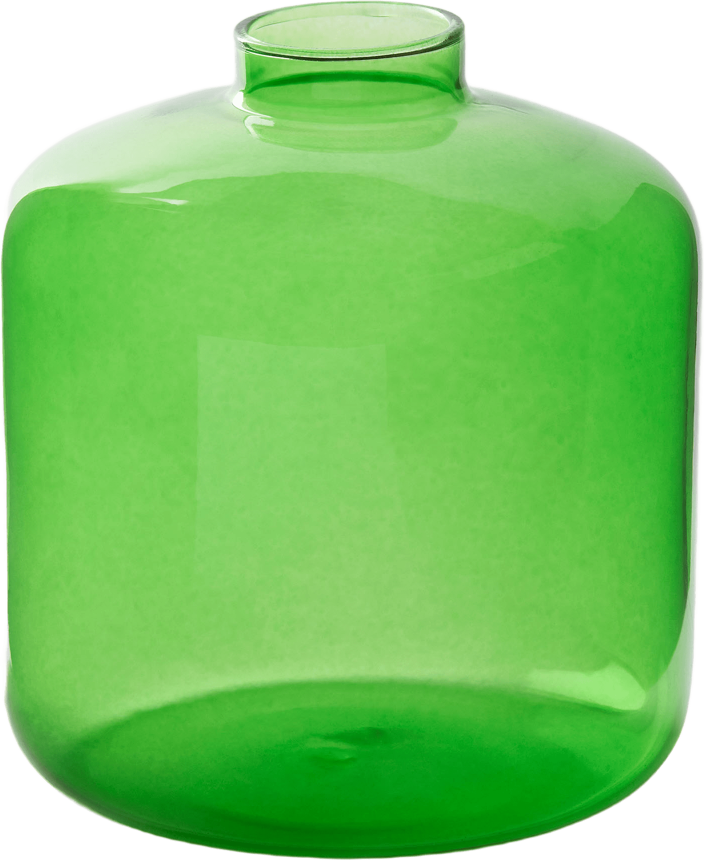 Glasvas KLARA 10 cm, från Åhléns Home, i färgen Green.