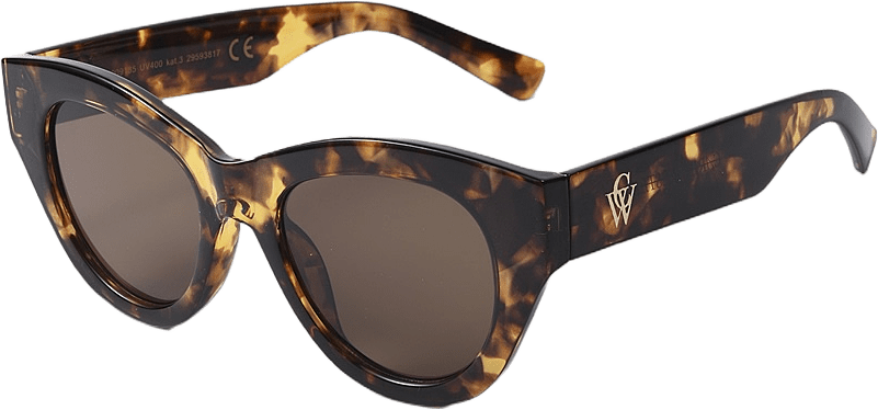 Solglasögon LARA, från Carin Wester, i färgen Tortoise Brown.