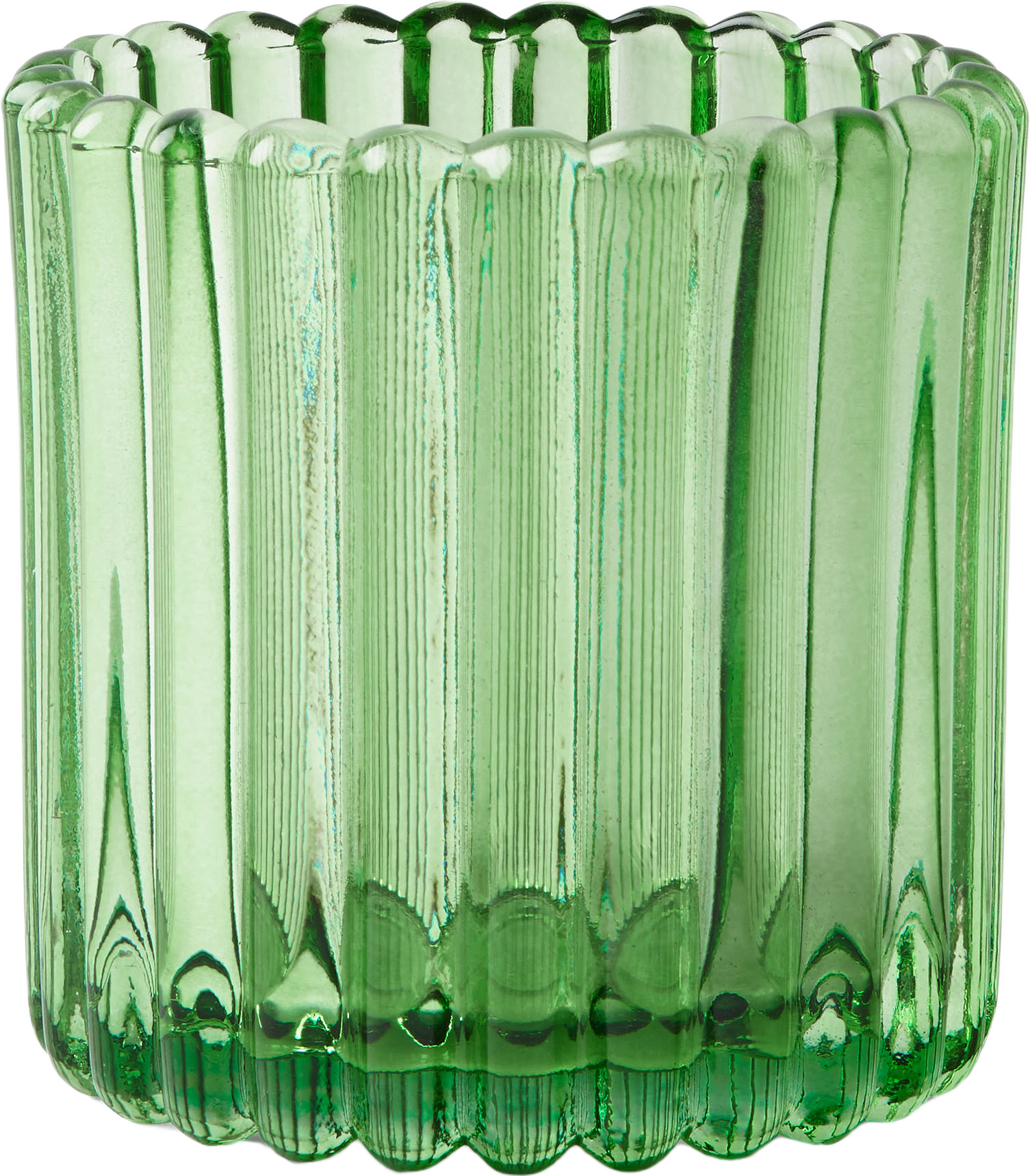 Ljuslykta MAJA 7,5 cm, från Åhléns Home, i färgen Green.