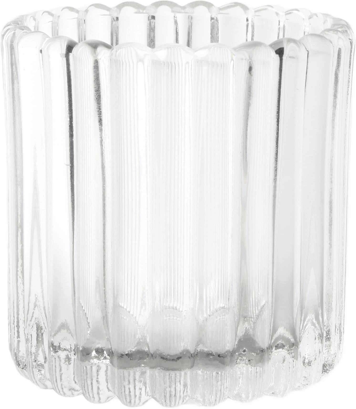 Ljuslykta MAJA 7,5 cm, från Åhléns Home, i färgen Clear.