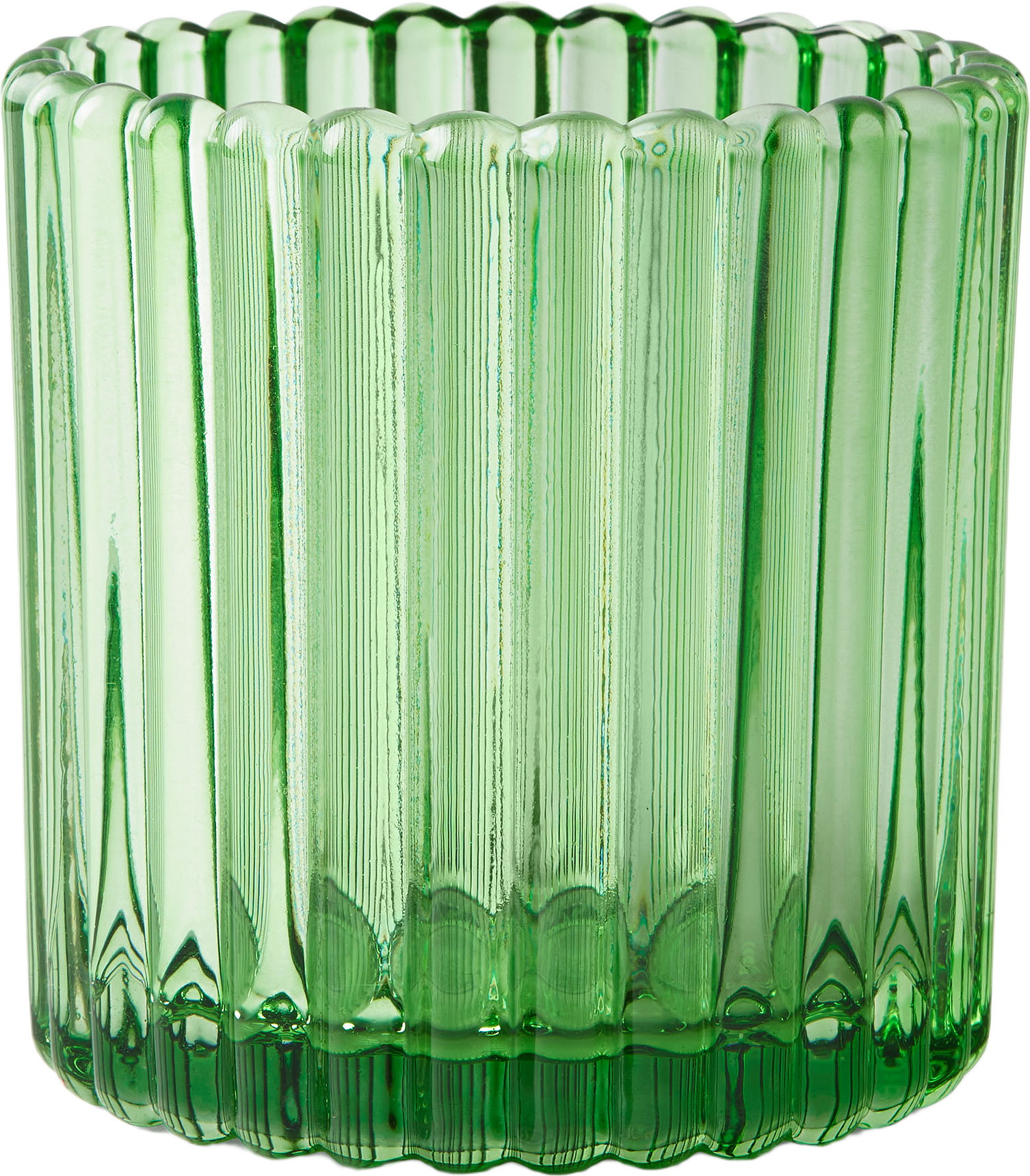 Ljuslykta MAJA 9 cm, från Åhléns Home, i färgen Green.