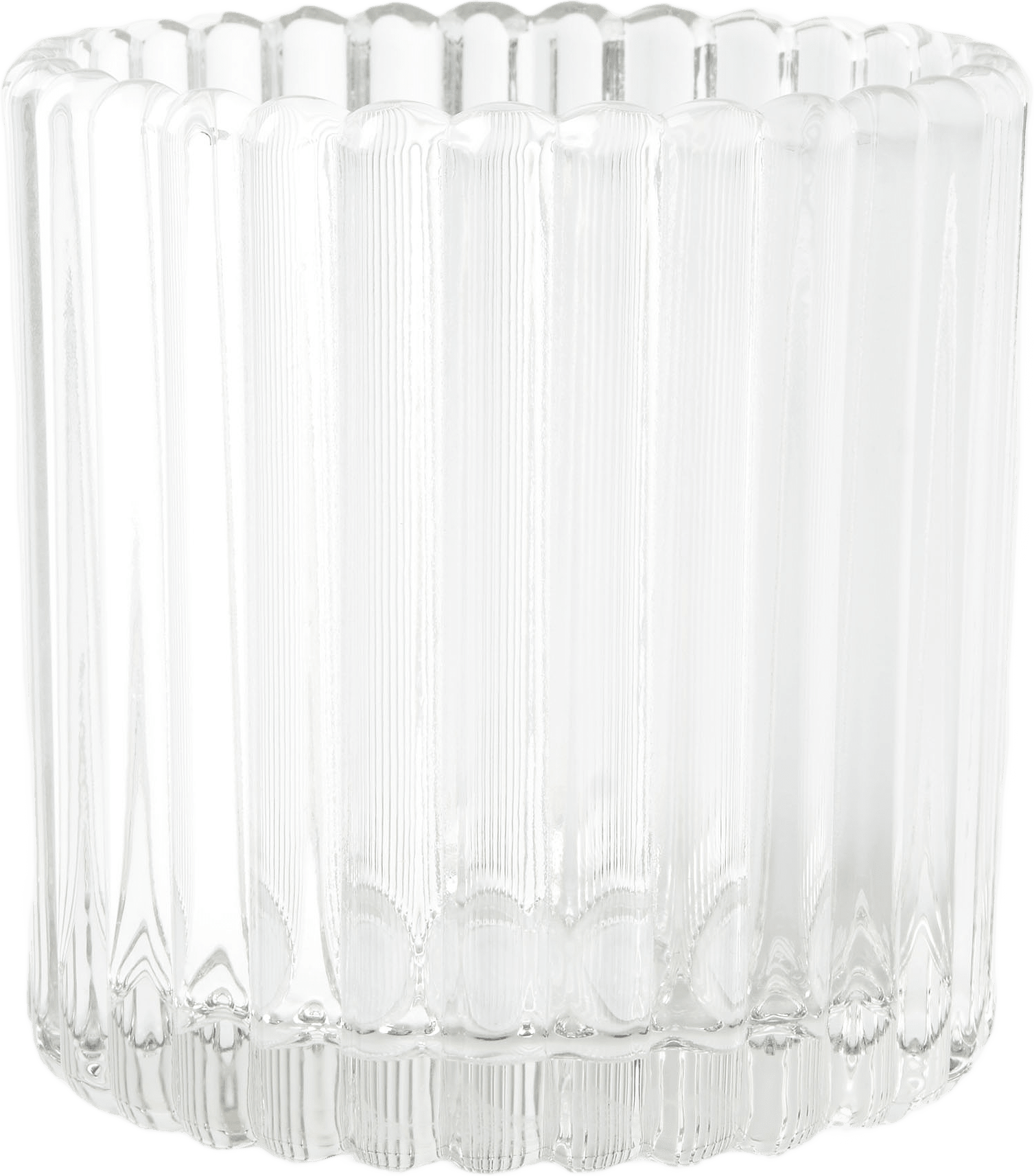 Ljuslykta MAJA 9 cm, från Åhléns Home, i färgen Clear.