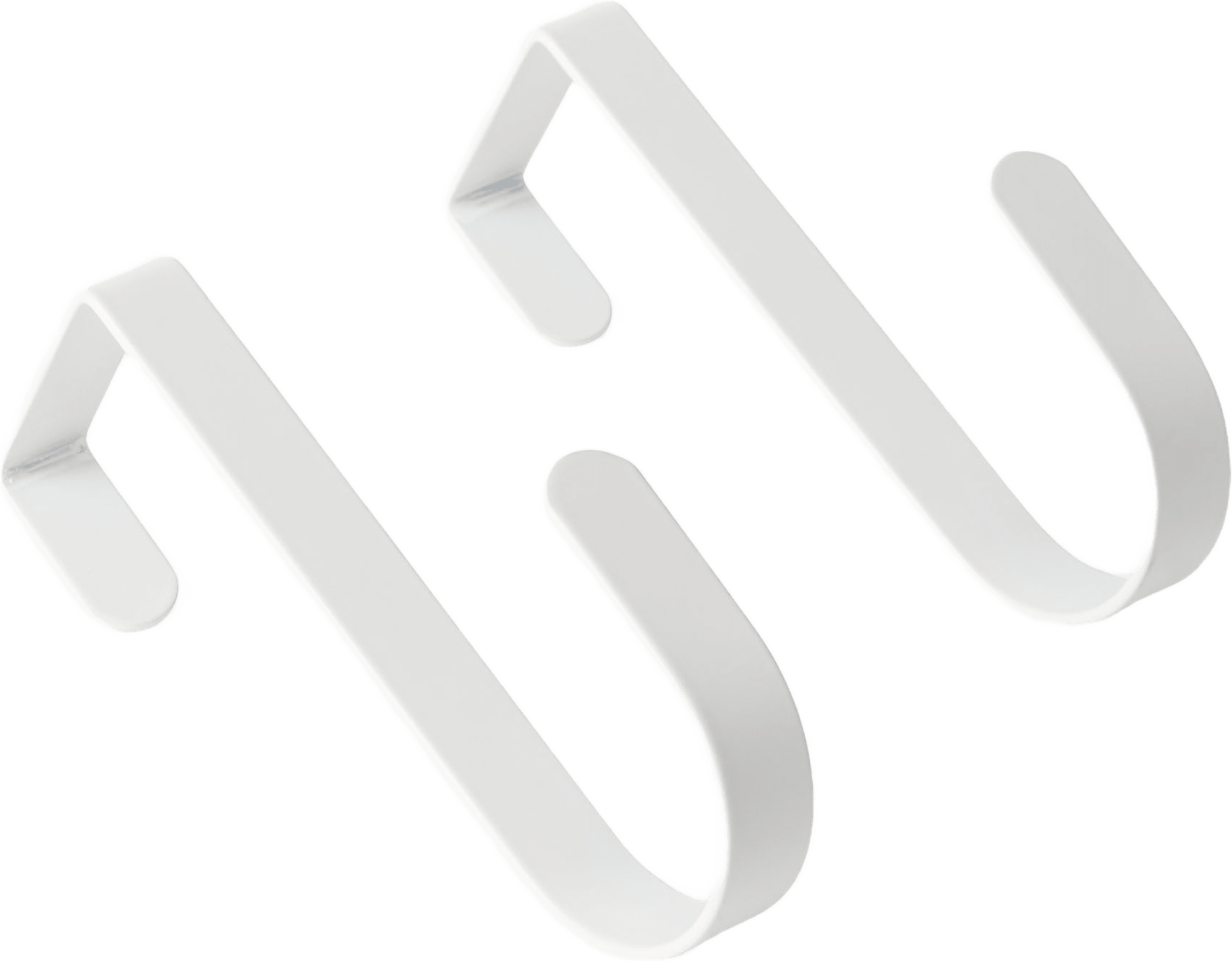 Dörrkrok i metall, 2-pack, från Åhléns Home, i färgen White.