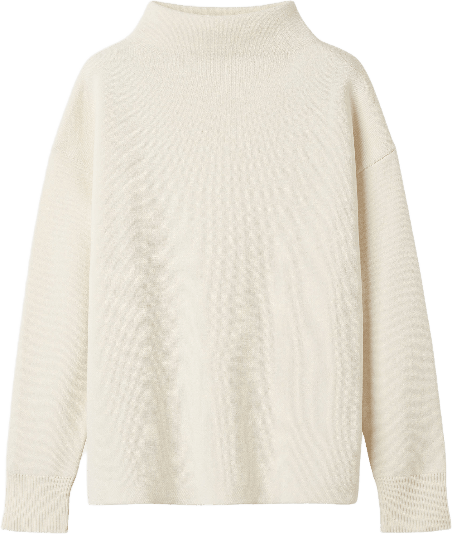 Stickad jumper BELL, från Å WOMAN, i färgen Creme.