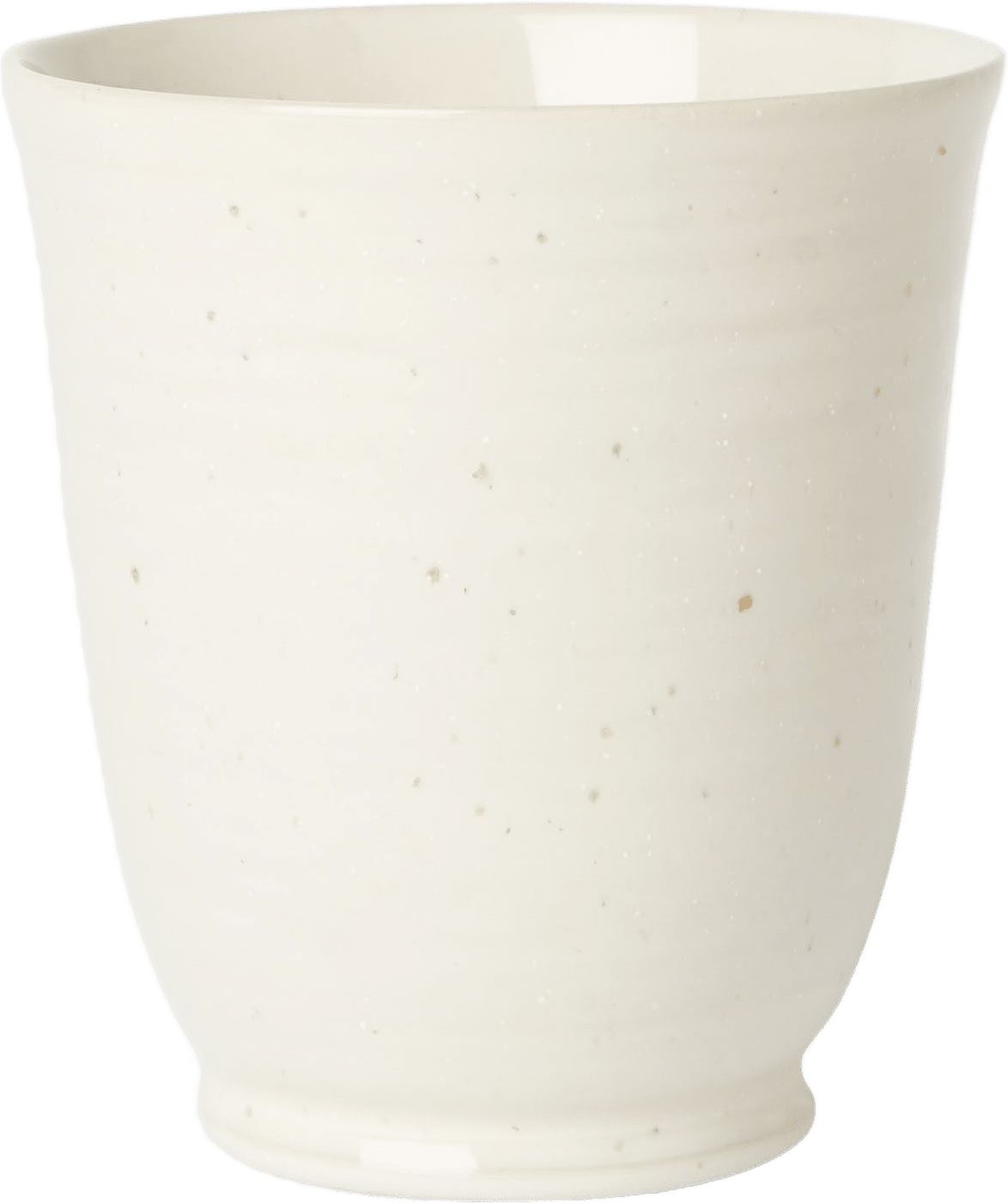 Mugg i stengods NORA, från Åhléns Home, i färgen Cream.