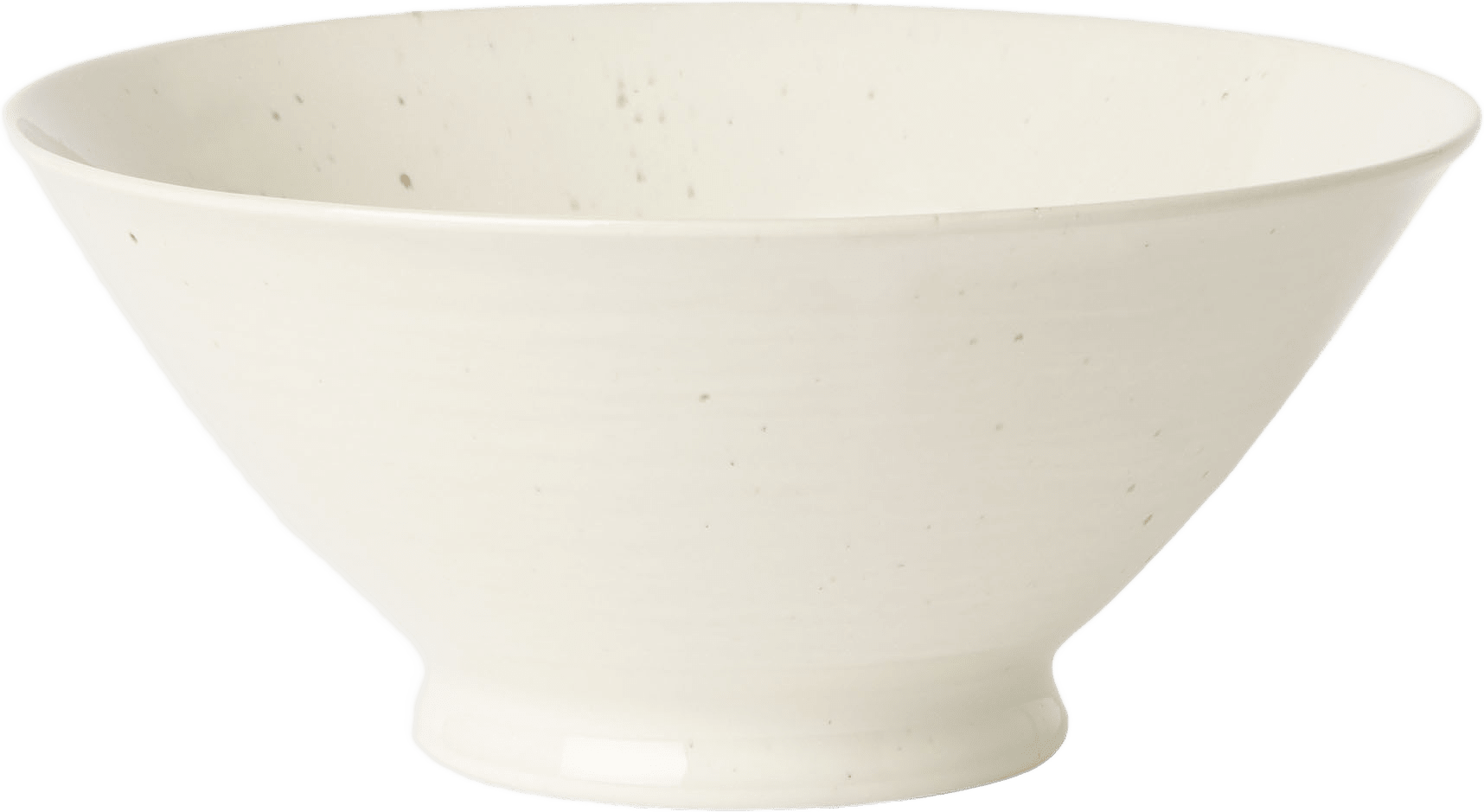 Skål i stengods NORA 18,2 cm, från Åhléns Home, i färgen Cream.