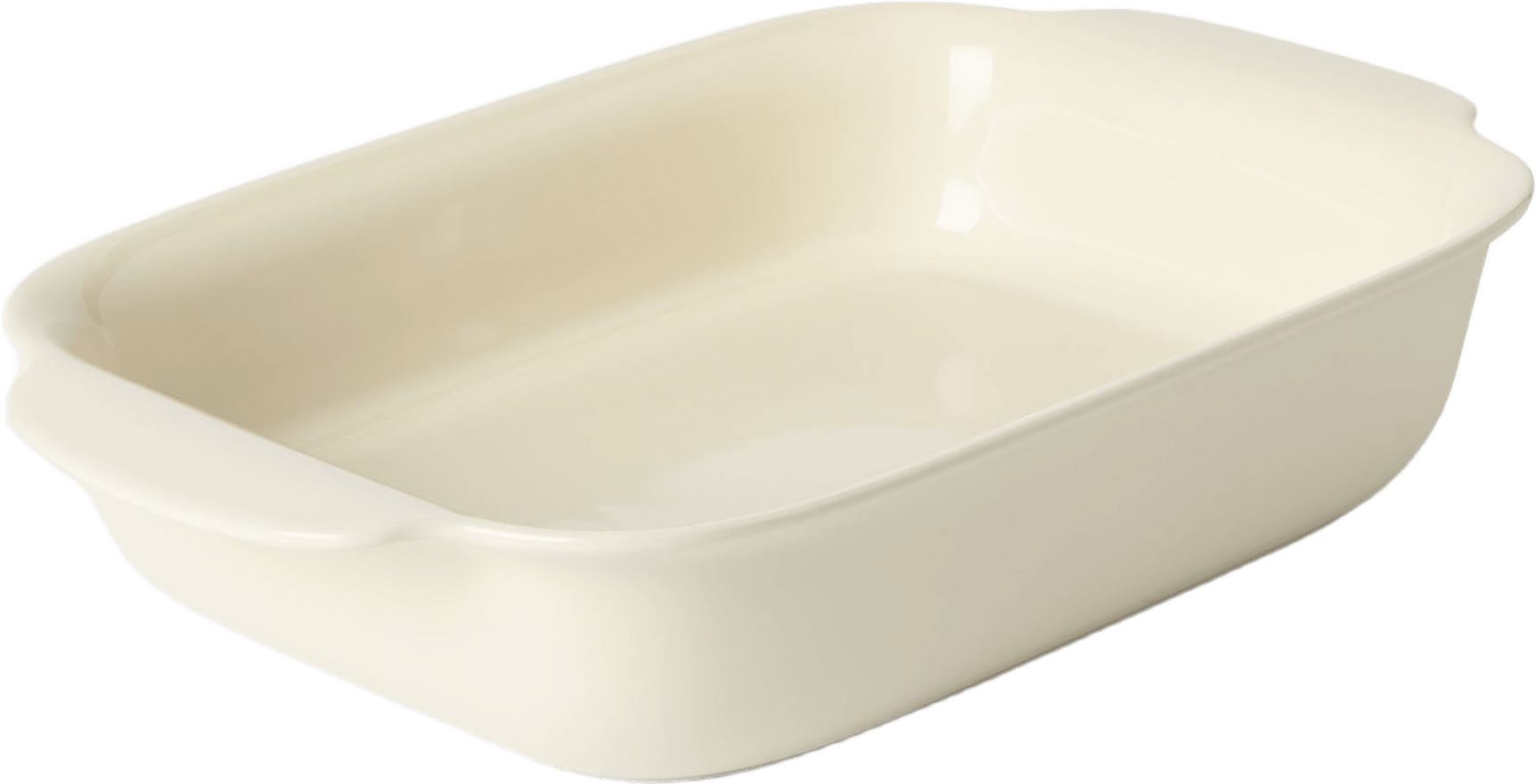 Ugnsform i stengods Morberg x Åhléns 41,5x26 cm, från Åhléns Home, i färgen Cream.