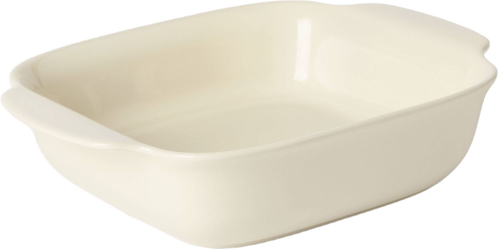 Ugnsform i stengods Morberg x Åhléns 30,5x23,5 cm, från Åhléns Home, i färgen Cream.