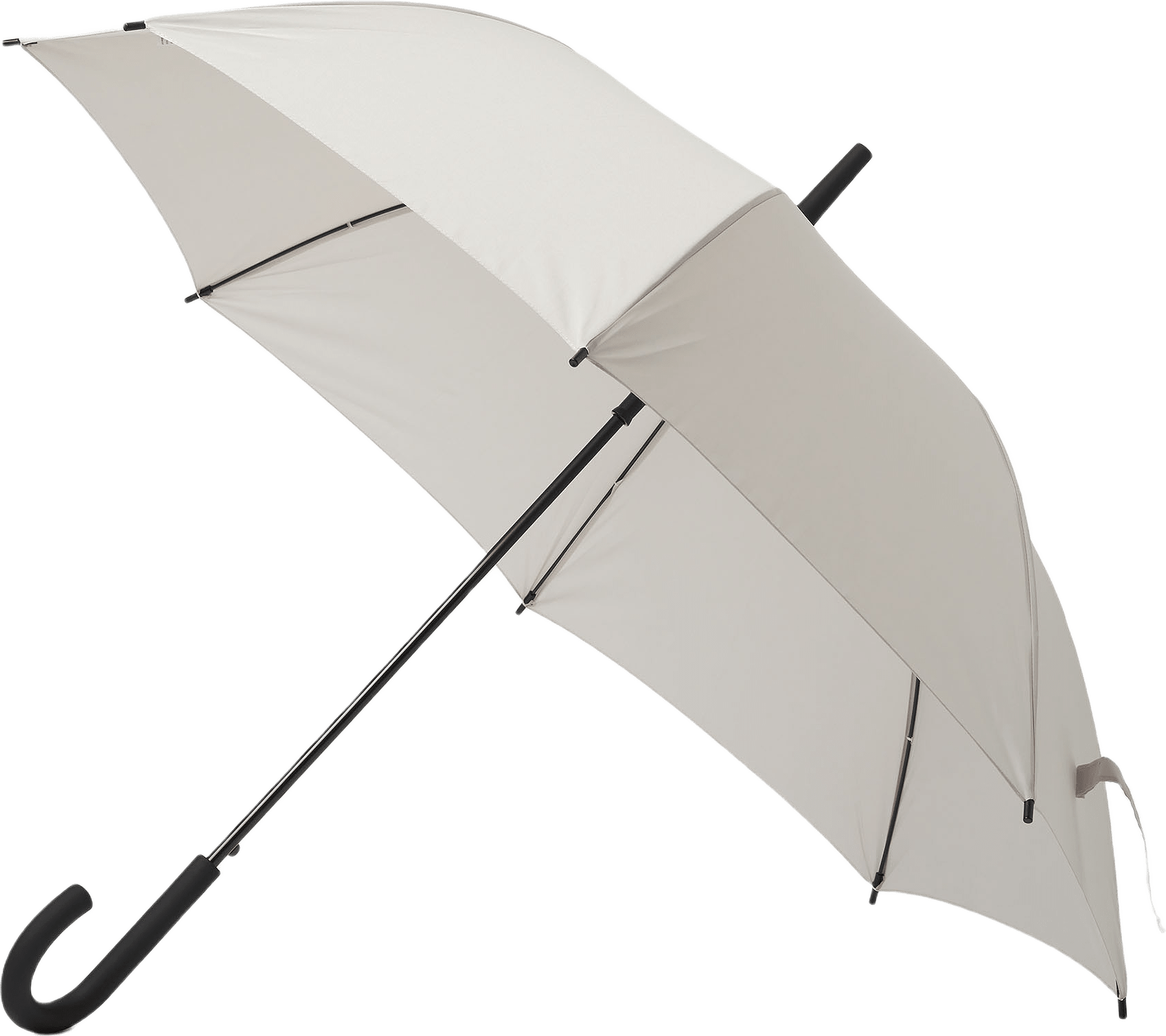 Paraply REINE large, från Åhléns, i färgen Beige.