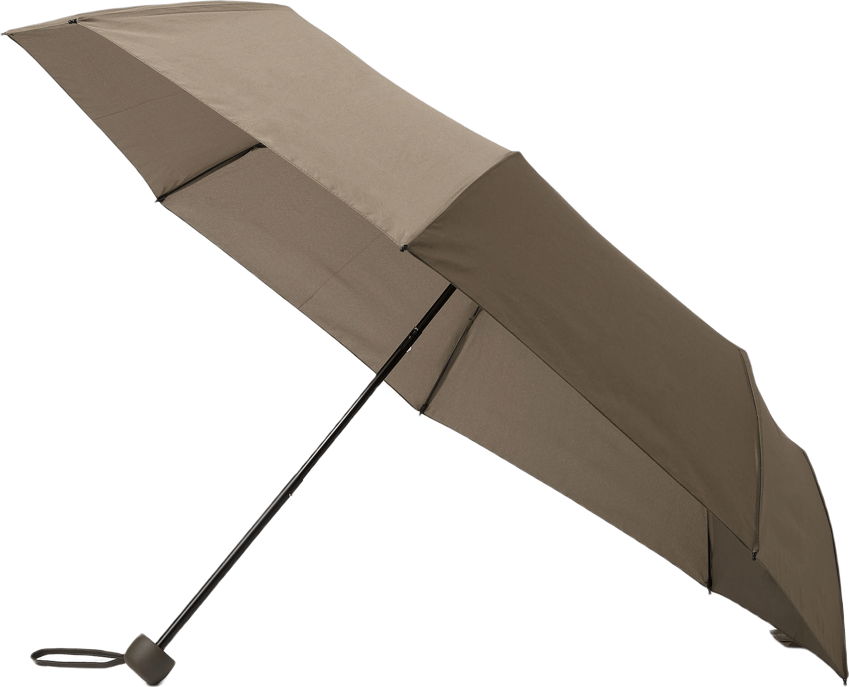 Paraply VIDE small, från Åhléns, i färgen Mole.