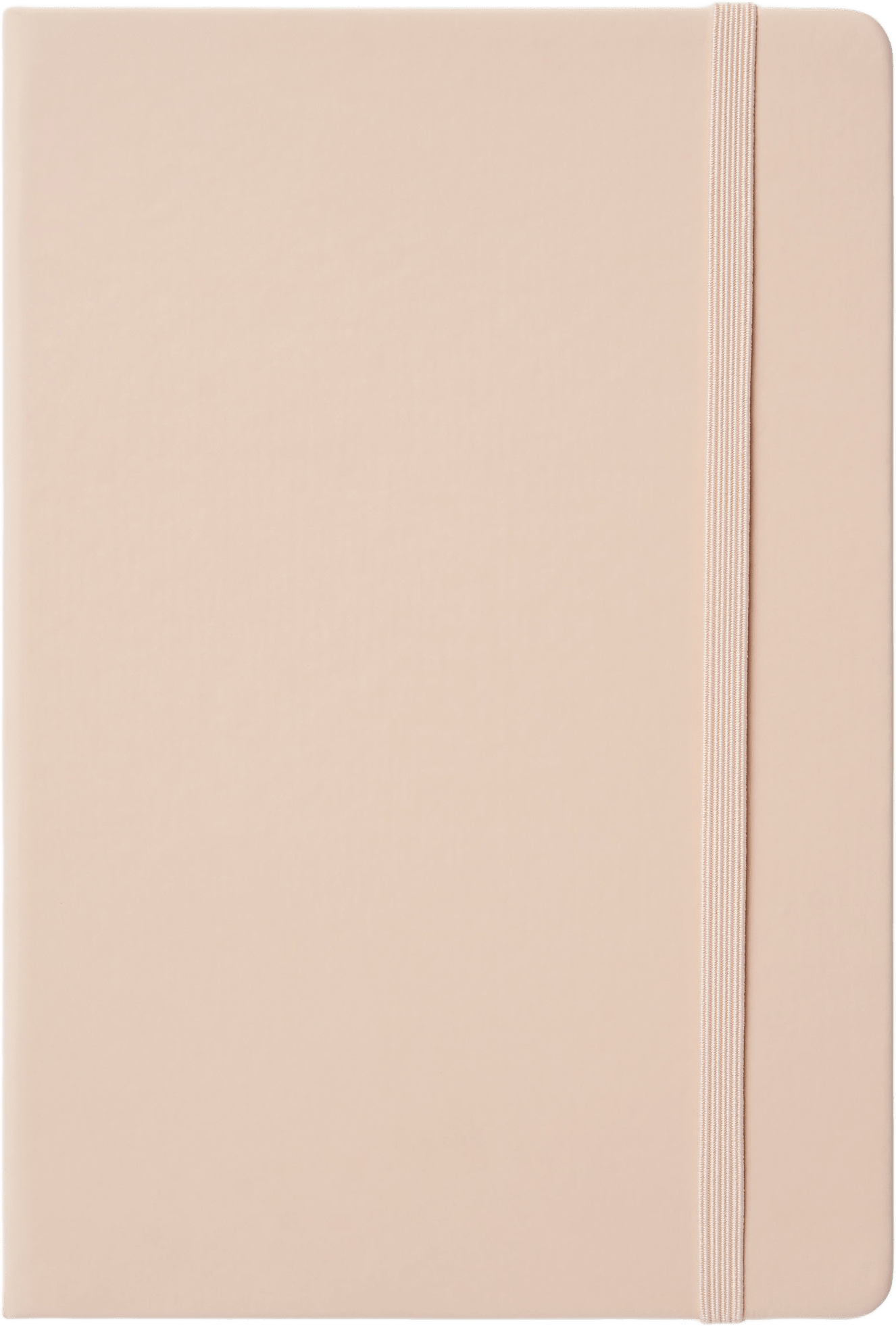 Linjerad anteckningsbok A5 ROMEO, från Åhléns Home, i färgen Light Pink.