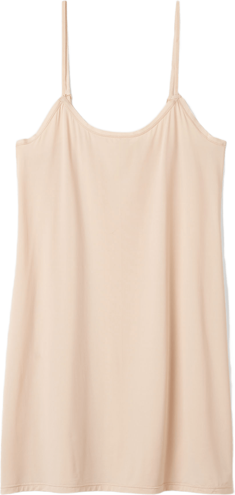 Underklänning med smala band STELLA, från Å WOMAN, i färgen Beige.