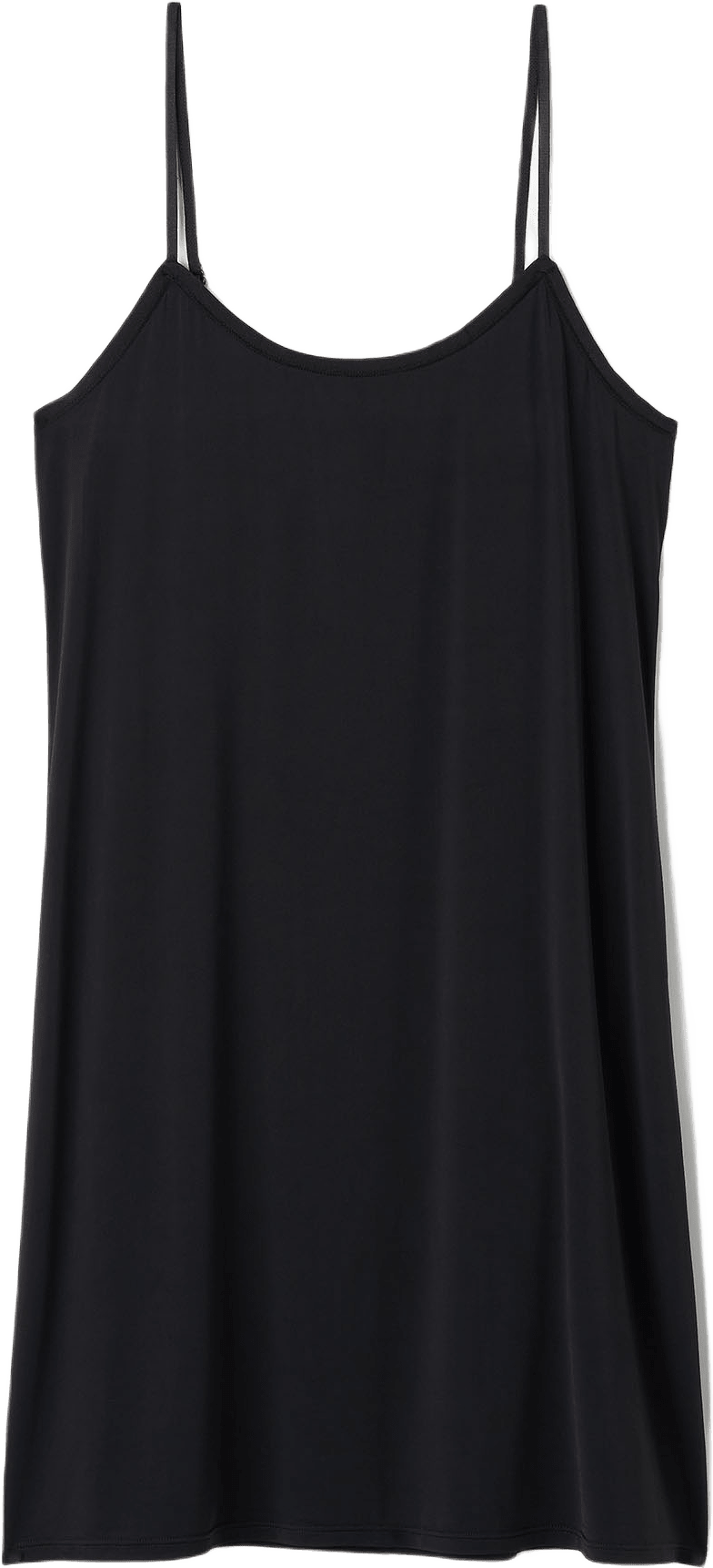 Underklänning med smala band STELLA, från Å WOMAN, i färgen Black.