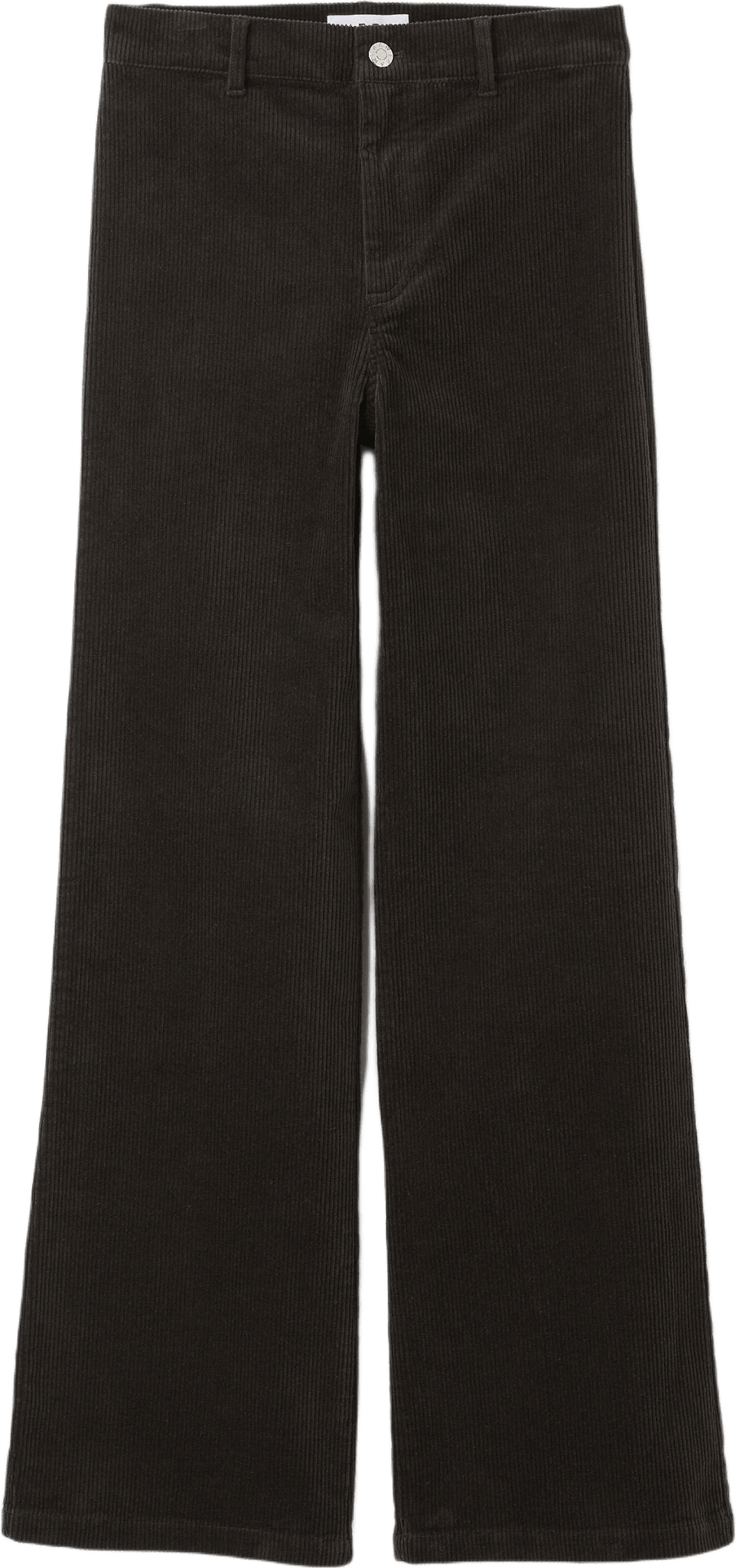 Raka manchesterbyxor PAULINA, från Wera, i färgen Brown.