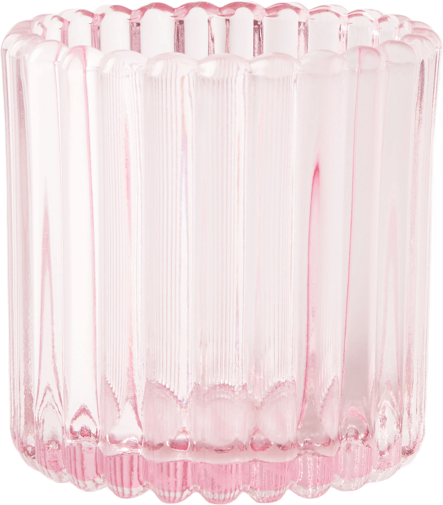 Ljuslykta MAJA 7,5 cm, från Åhléns Home, i färgen Pink.
