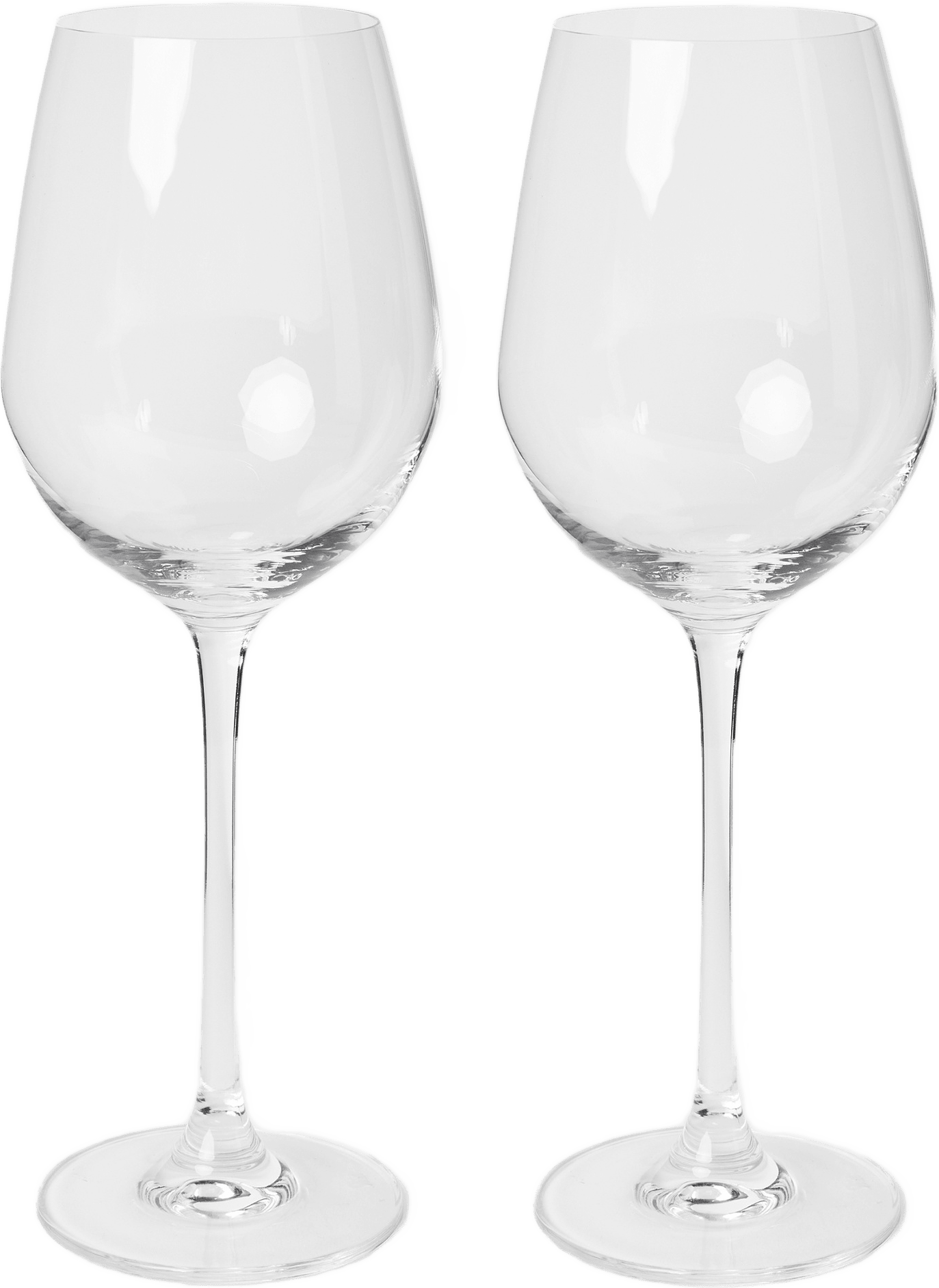 Vitvinsglas kristall Chardonnay BELLE 40 cl, 2-pack, från Chateau BONLION, i färgen Clear.