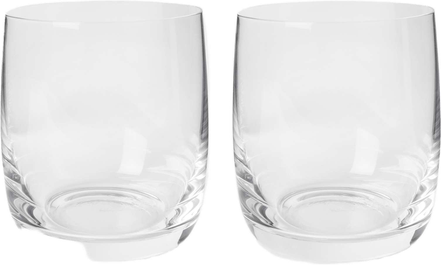 Tumblerglas kristall BELLE 25 cl, 2-pack, från Chateau BONLION, i färgen Clear.