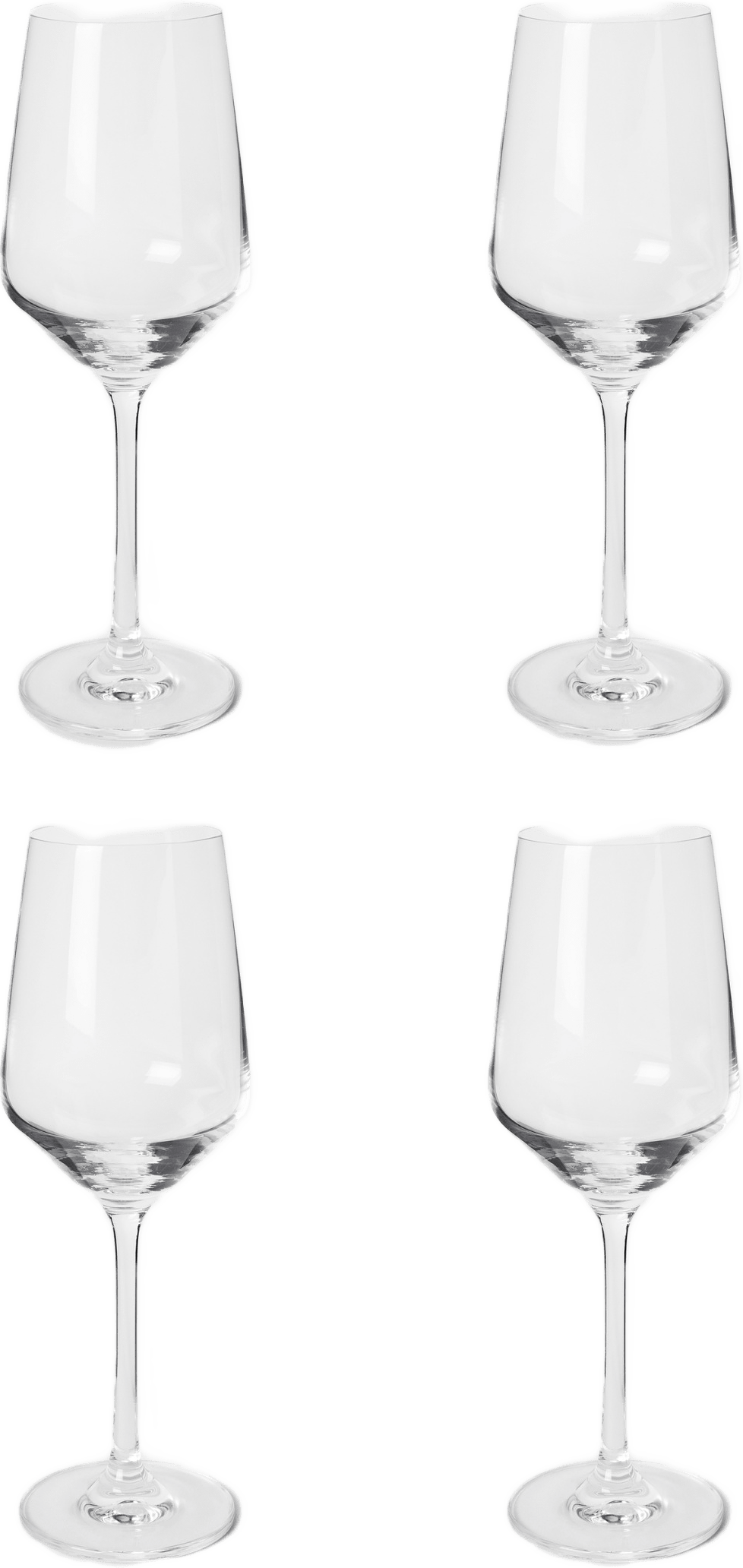 Vitvinsglas kristall DAPHNÉ 40 cl, 4-pack