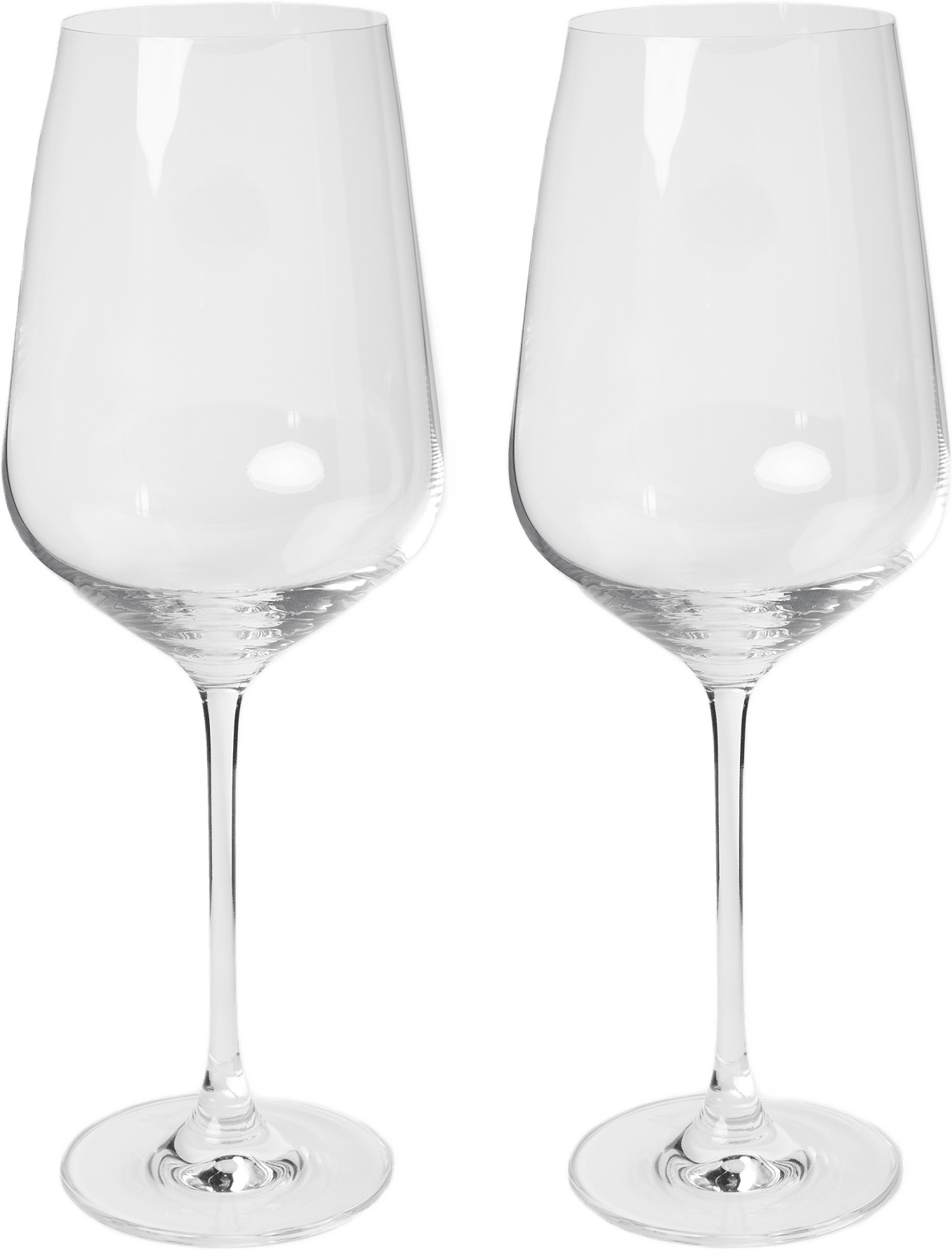 Rödvinsglas kristall Bordeaux ELISE 77 cl, 2-pack, från Chateau BONLION, i färgen Clear.