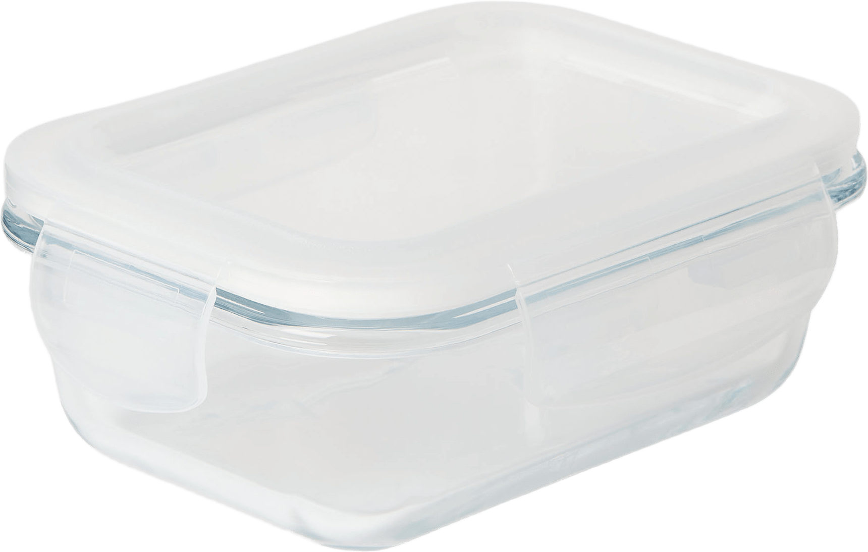 Matlåda i glas BISTRO 370 ml, från Åhléns Home, i färgen Clear.