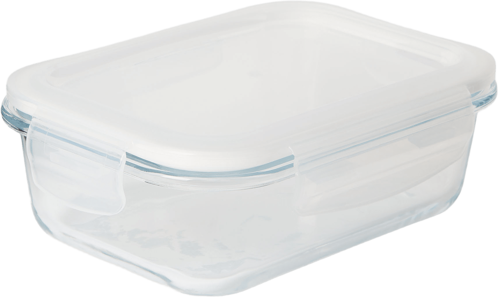 Matlåda i glas BISTRO 640 ml, från Åhléns Home, i färgen Clear.
