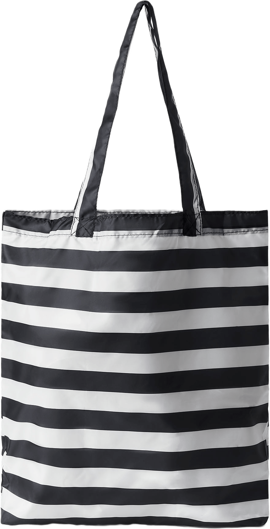 Hopvikbar shoppingpåse MIA, från Å WOMAN, i färgen Blue Stripe.